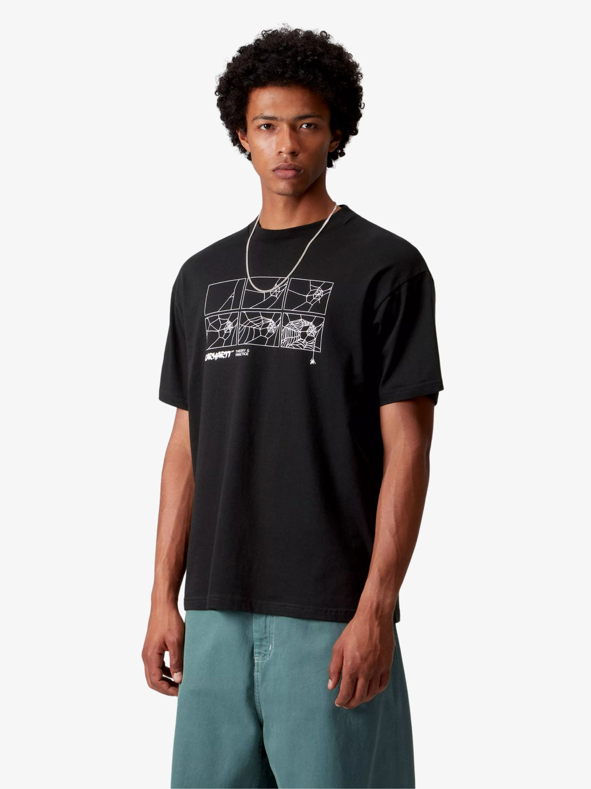Carhartt Wip Theory And Practice T-Shirt | Black