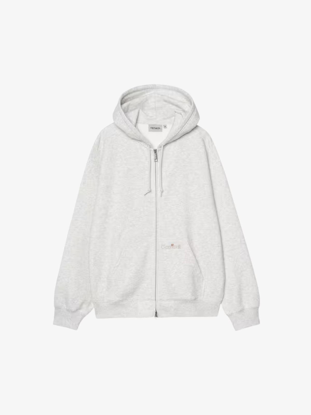 Carhartt Wip Hooded Mini Wip Sweat Jacket | Ash Heather