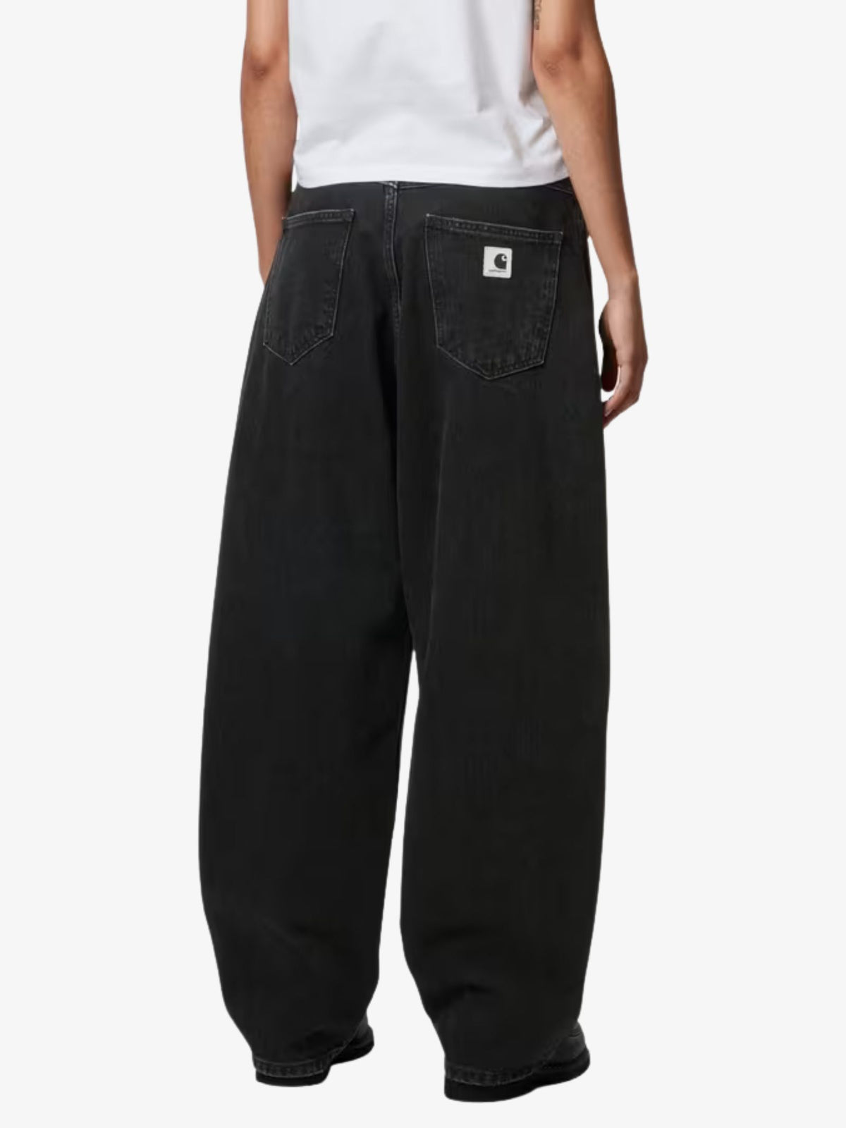 Carhartt Wip Women's Brandon Pants | Black Stone Washed