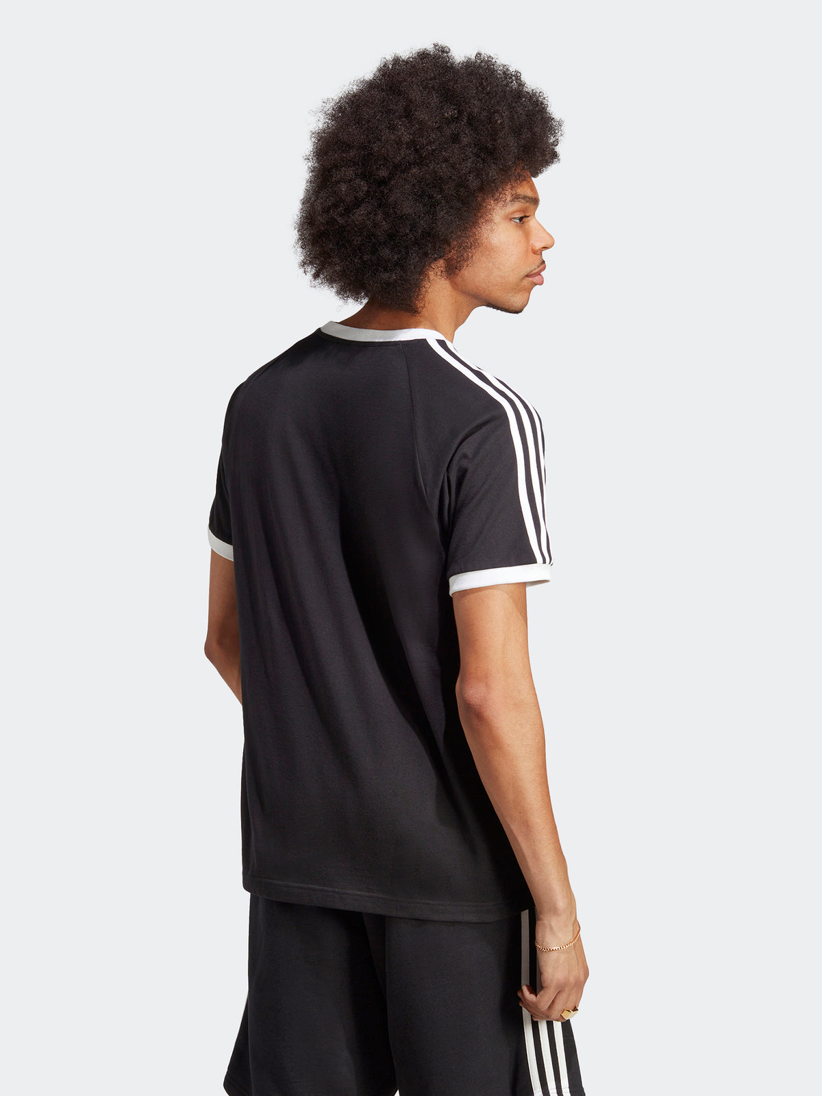 Adidas Adicolor Classics 3 Stripes T-Shirt | Black