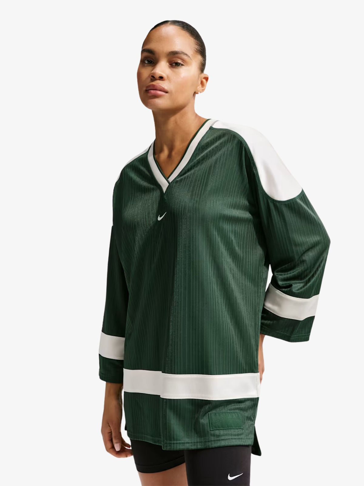 Nike Women's NSW Jersey Tunic | FIR/CHALK/CHALK