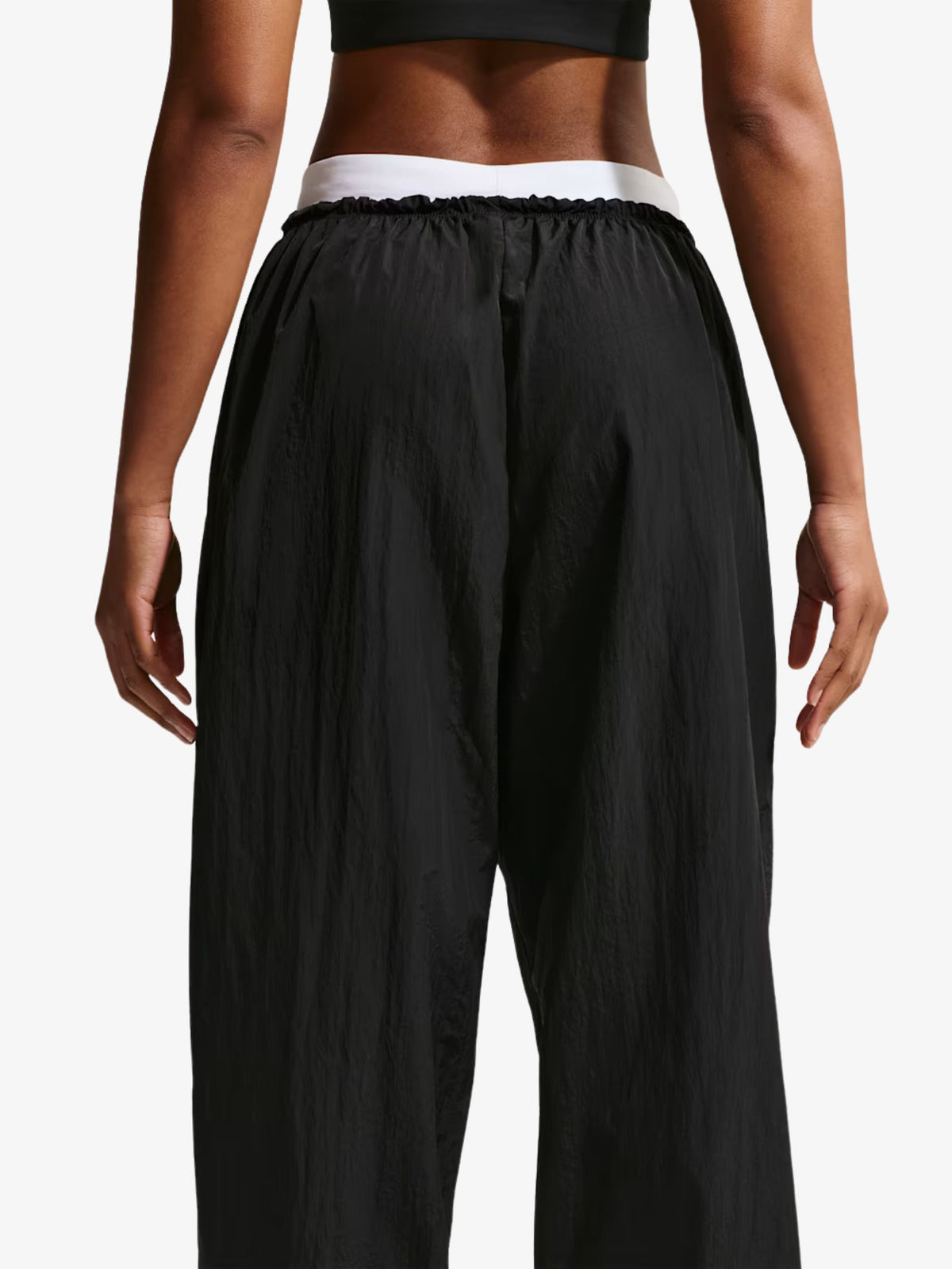 Nike Women's NSW Parachute Pants | BLACK/BLACK/WHITE