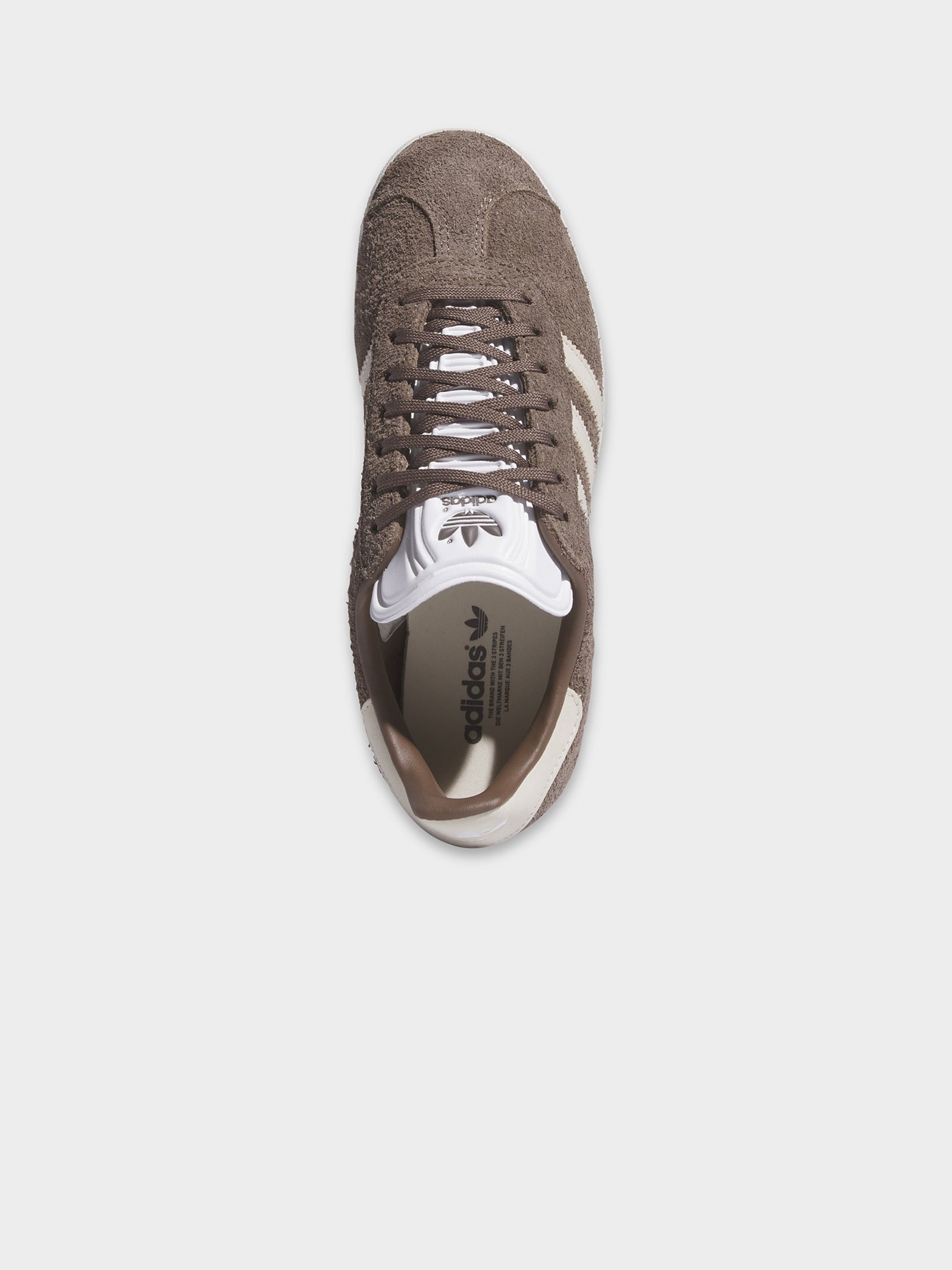 Adidas Women's Gazelle In Brown & White