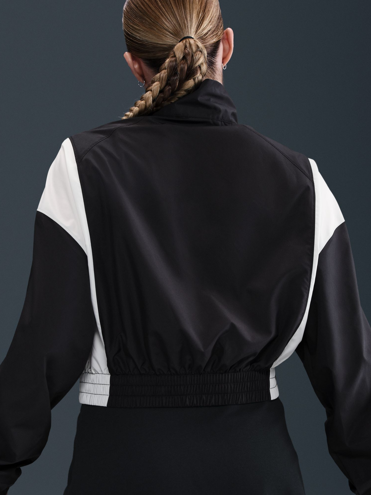 Nike NSW Woven Lightweight 1/4-Zip Jacket | Black/Black/Sail