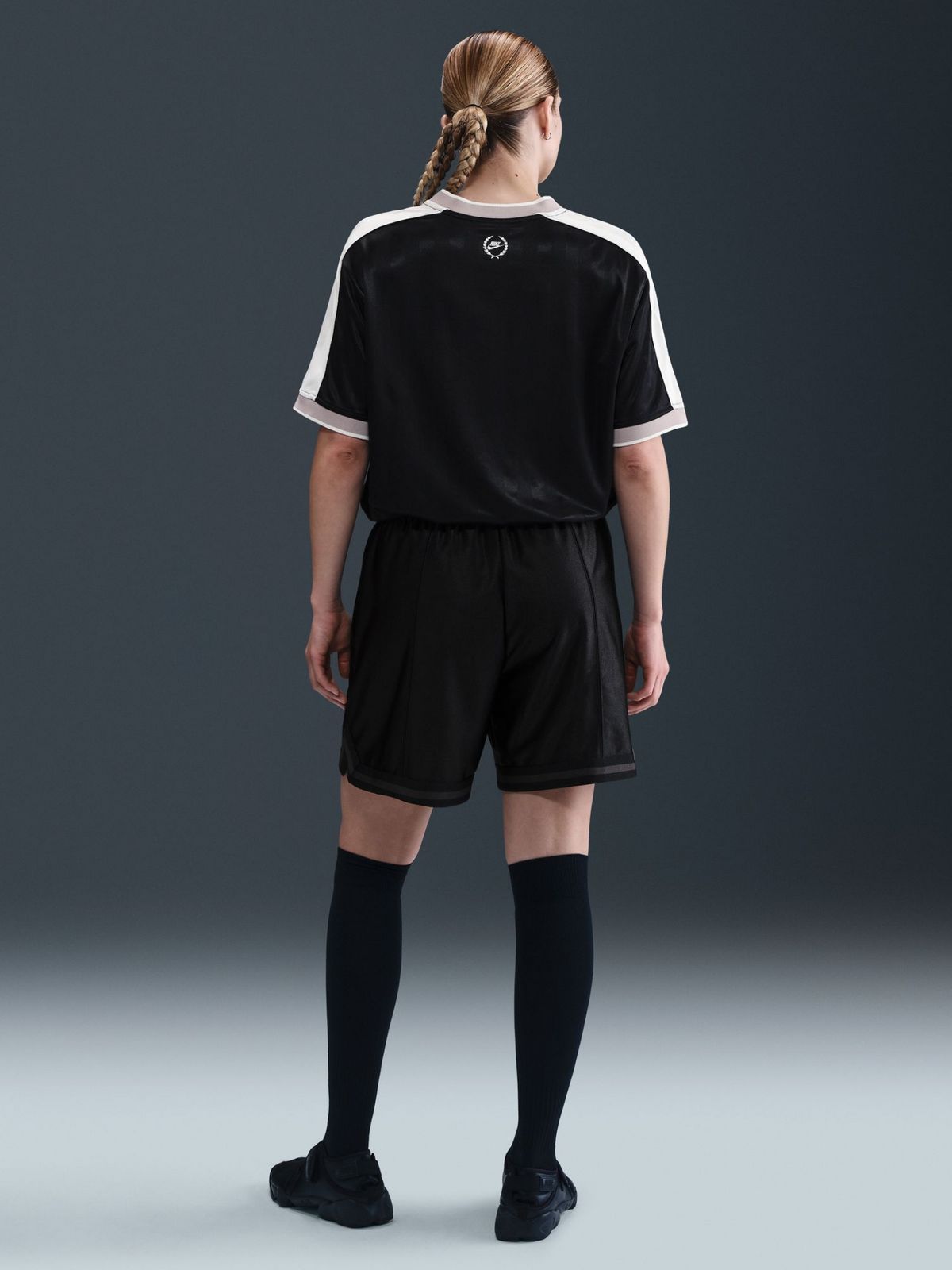 Nike NSW V Neck Jersey | Black/Sail/College Grey/Sail