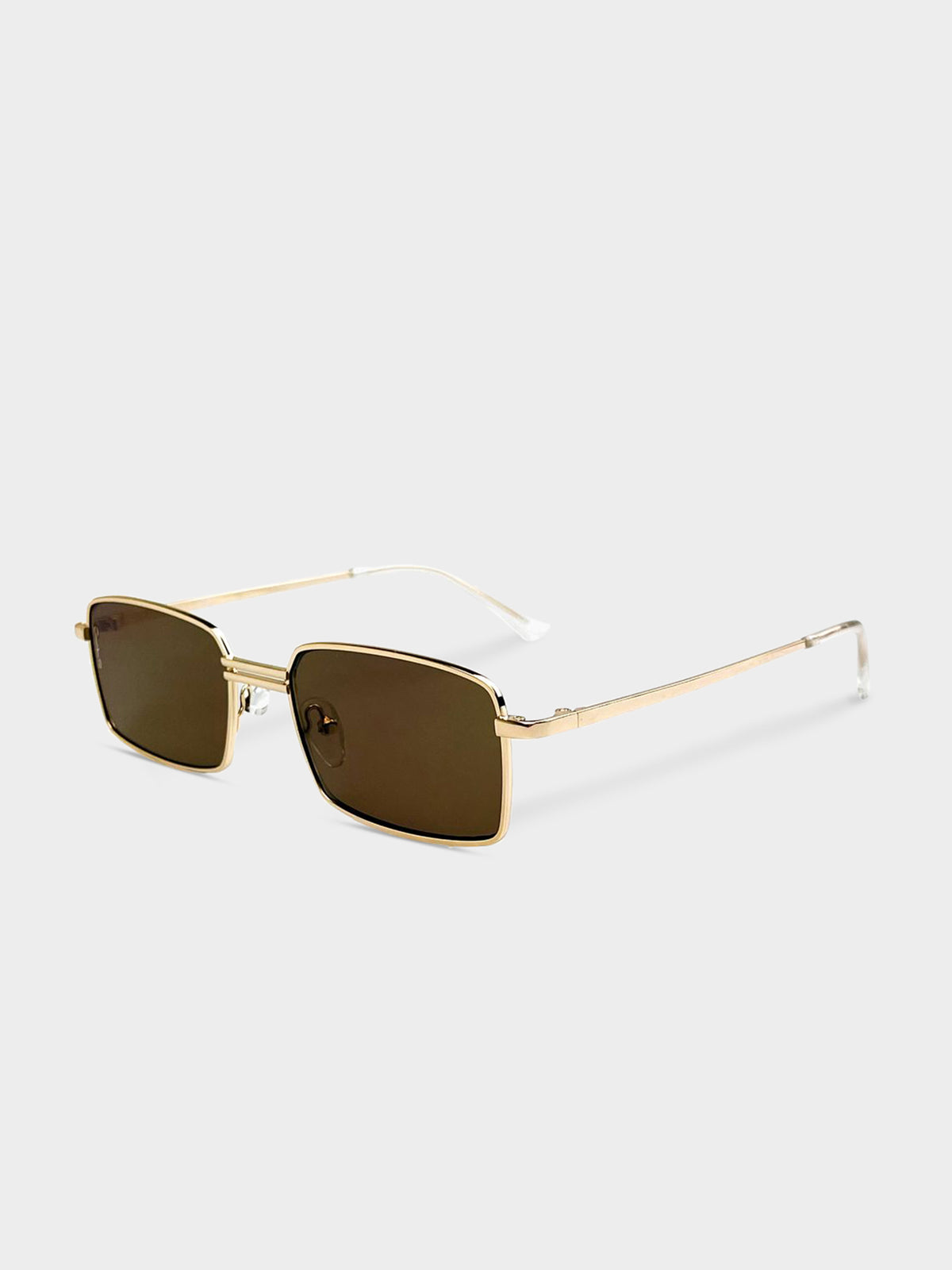 Ila Sunglasses in Gold &amp; Brown