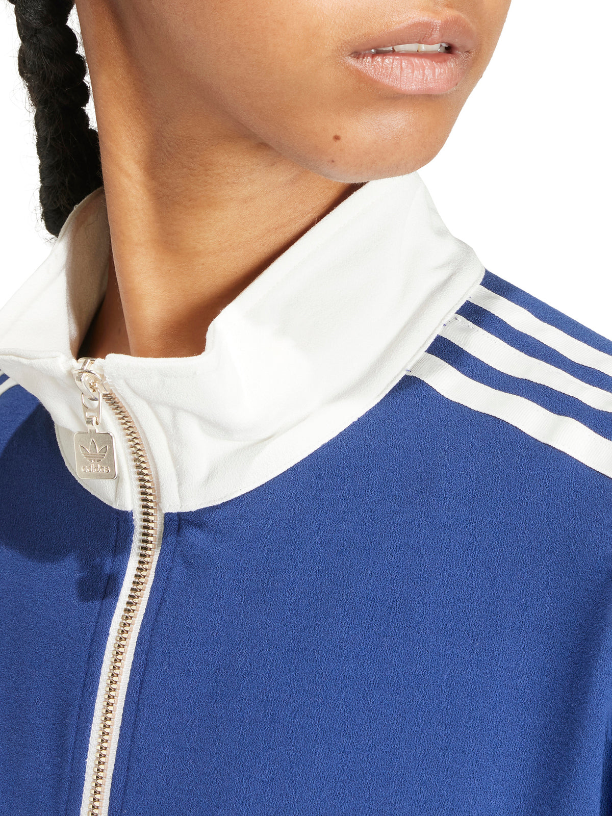 Adidas BB Crepe Track Top | Dark Blue