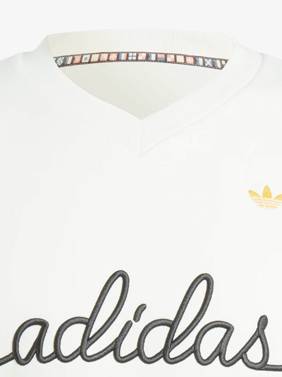 Adidas Embroided Sweatshirt | Off White