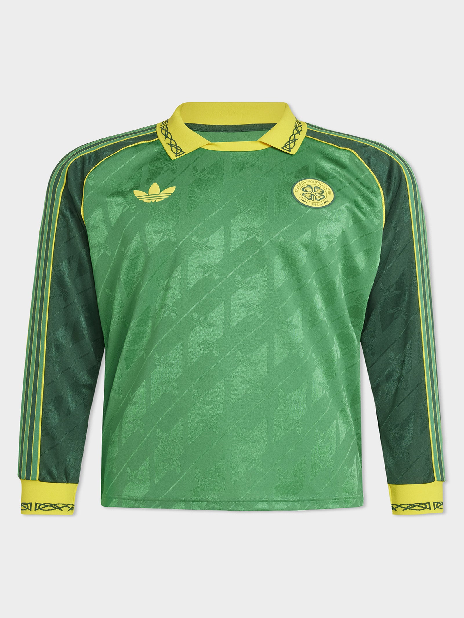 Adidas Celtic FC LS Jersey Team Green Glue Store - Main Image