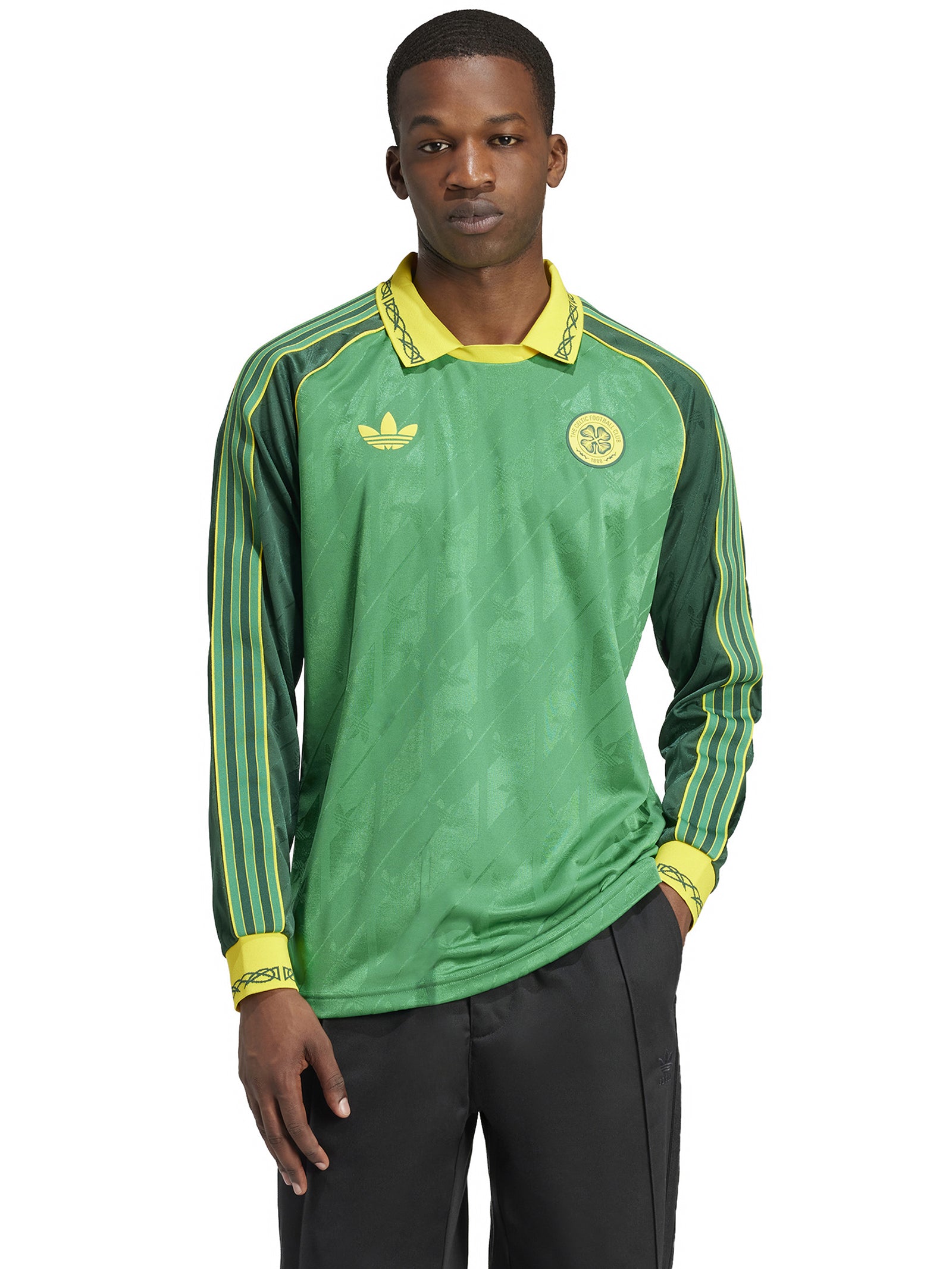 Adidas Celtic FC LS Jersey Team Green Glue Store1