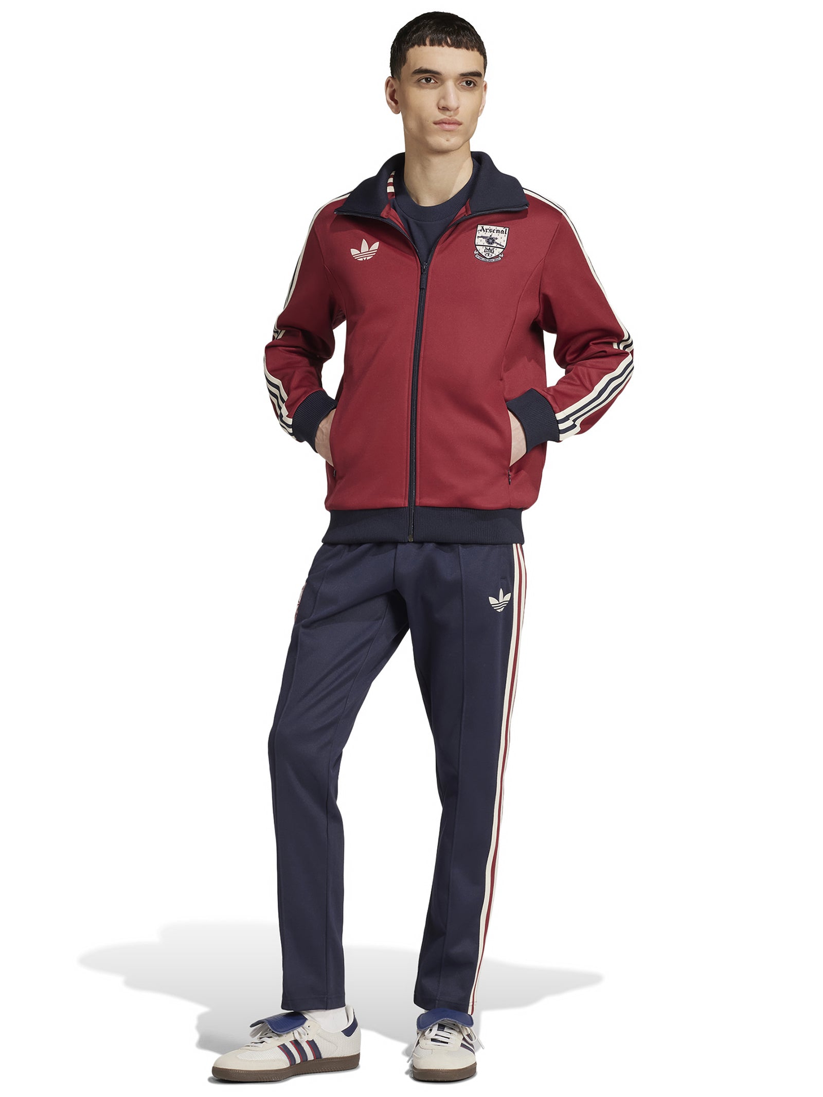 Adidas Arsenal Originals Track Top Noble Maroon Glue Store
