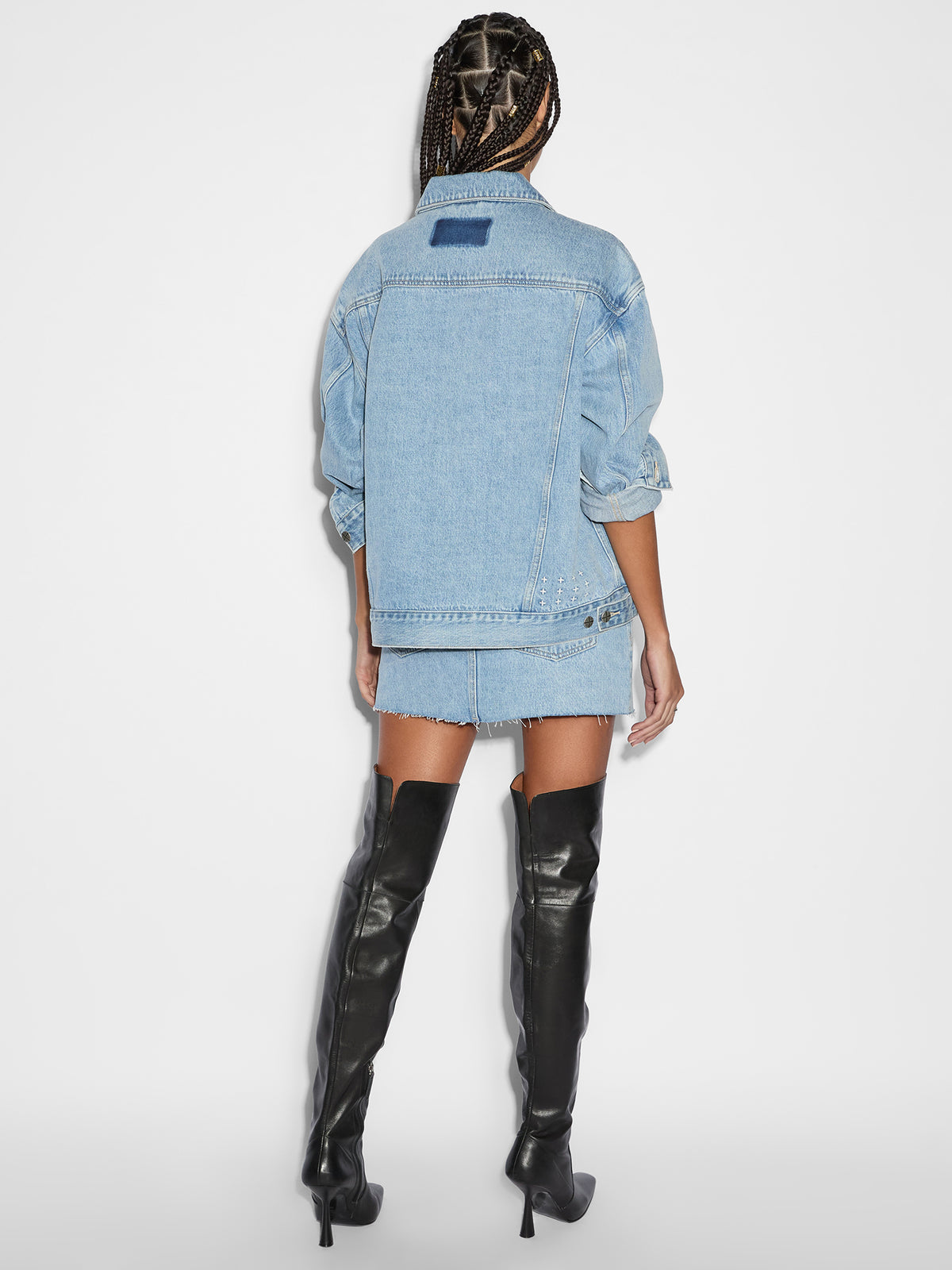 Ksubi Oversized Jacket Torn Up | Denim