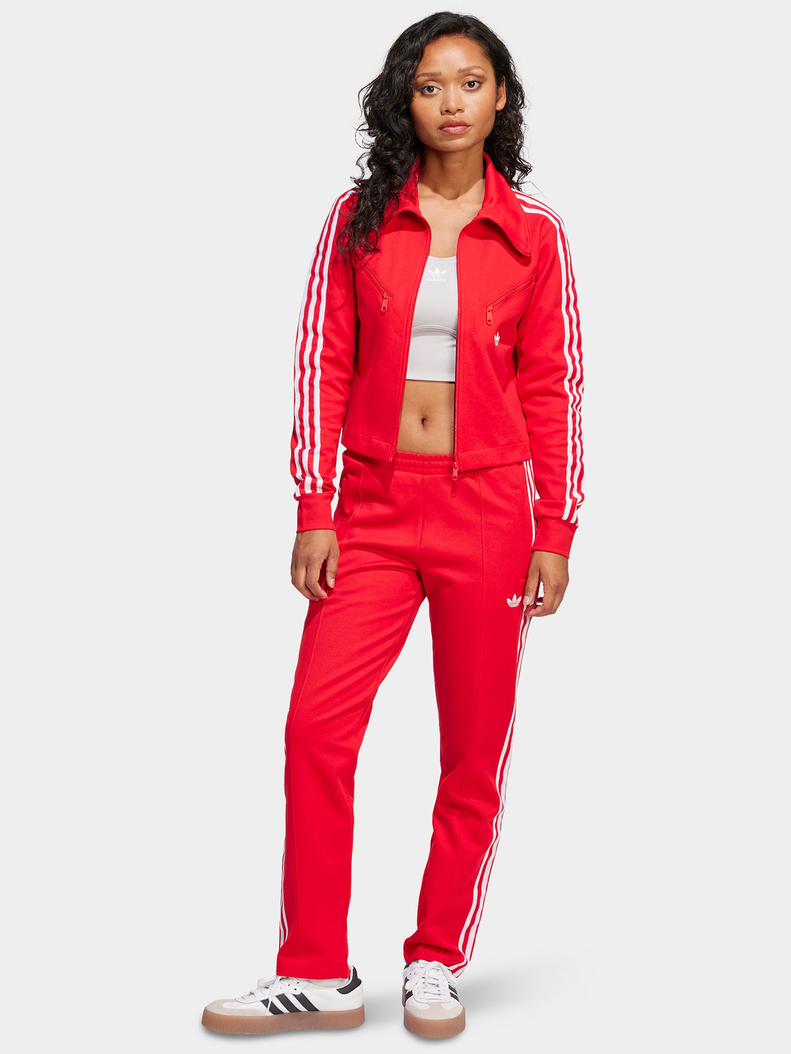 Track Suit Red Adidas Track Jacket Style Adidas Adicolour Montreal