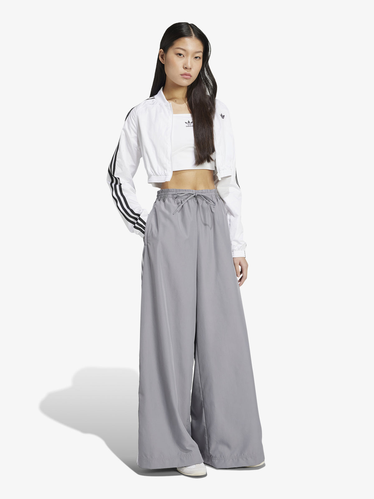 Adidas Oversized Track Pant | GREY THREE
