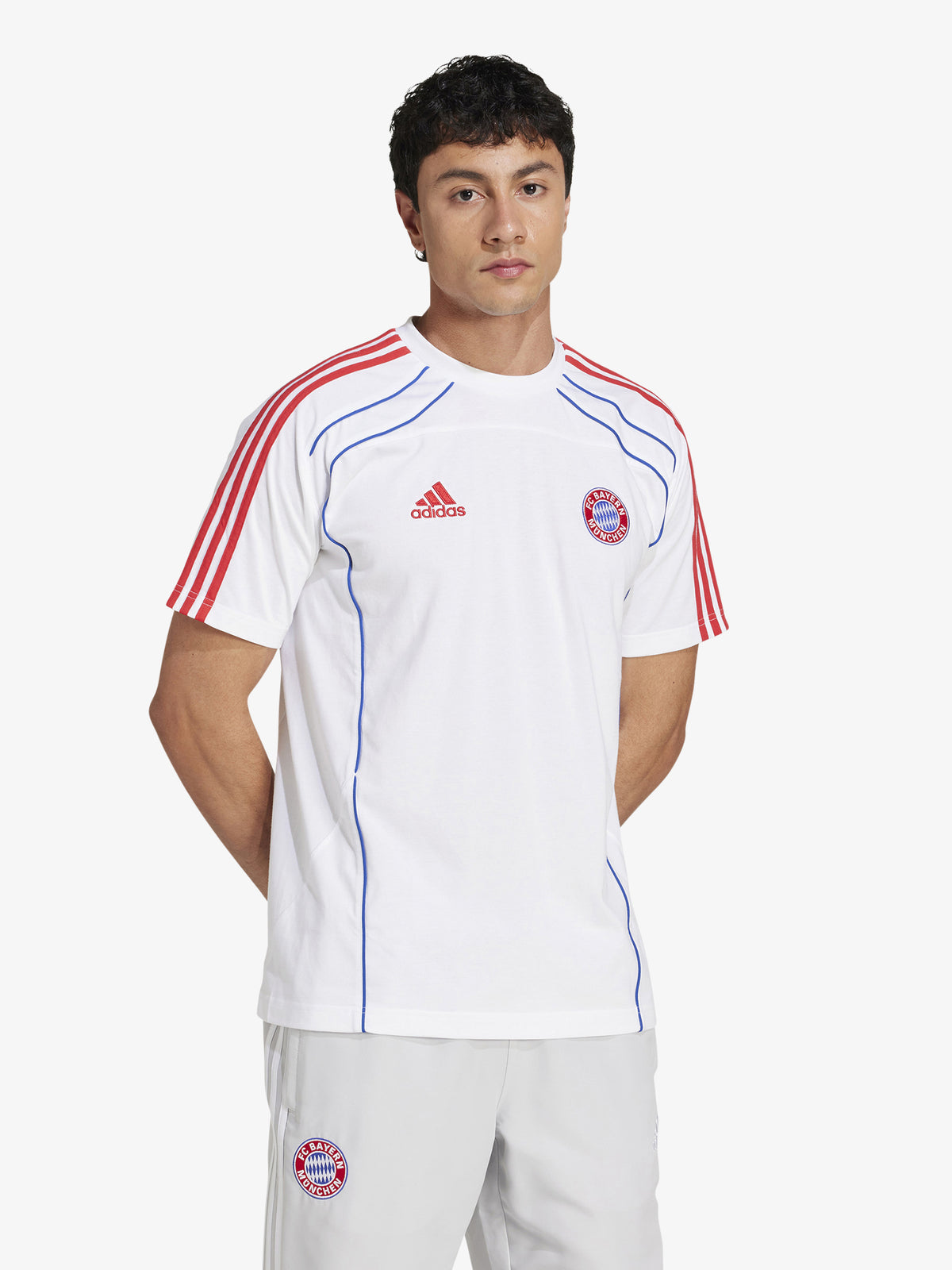 Adidas FCB UBP Tee | WHITE