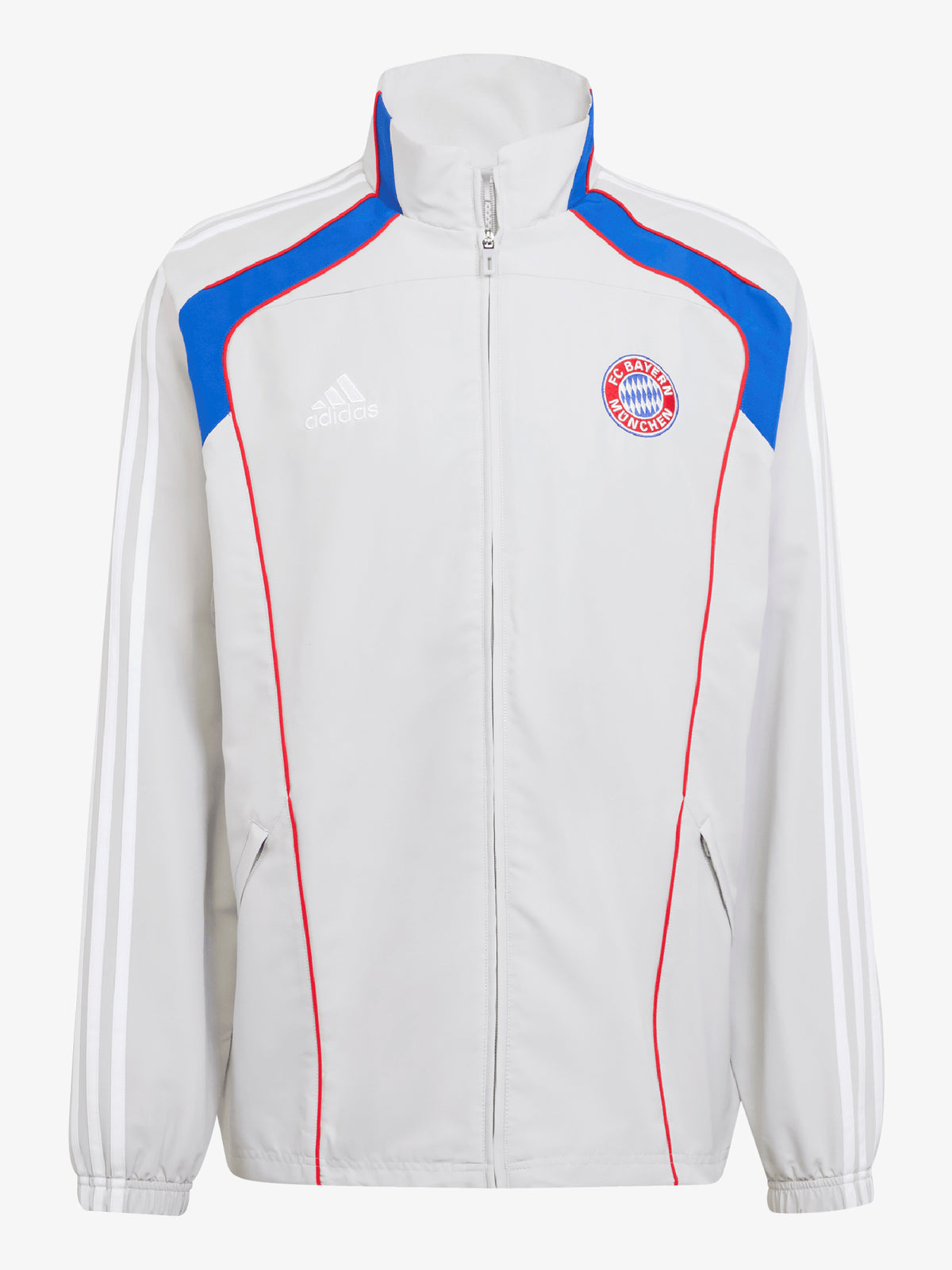Adidas FC Bayern Track Top | TEAM LIGHT GREY