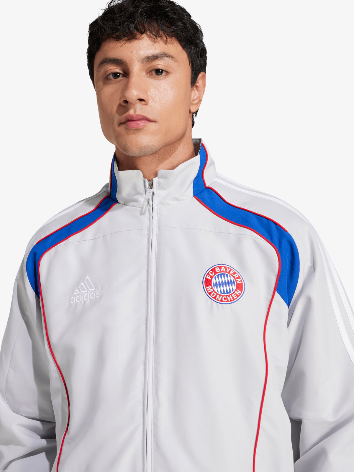 Adidas FC Bayern Track Top | TEAM LIGHT GREY