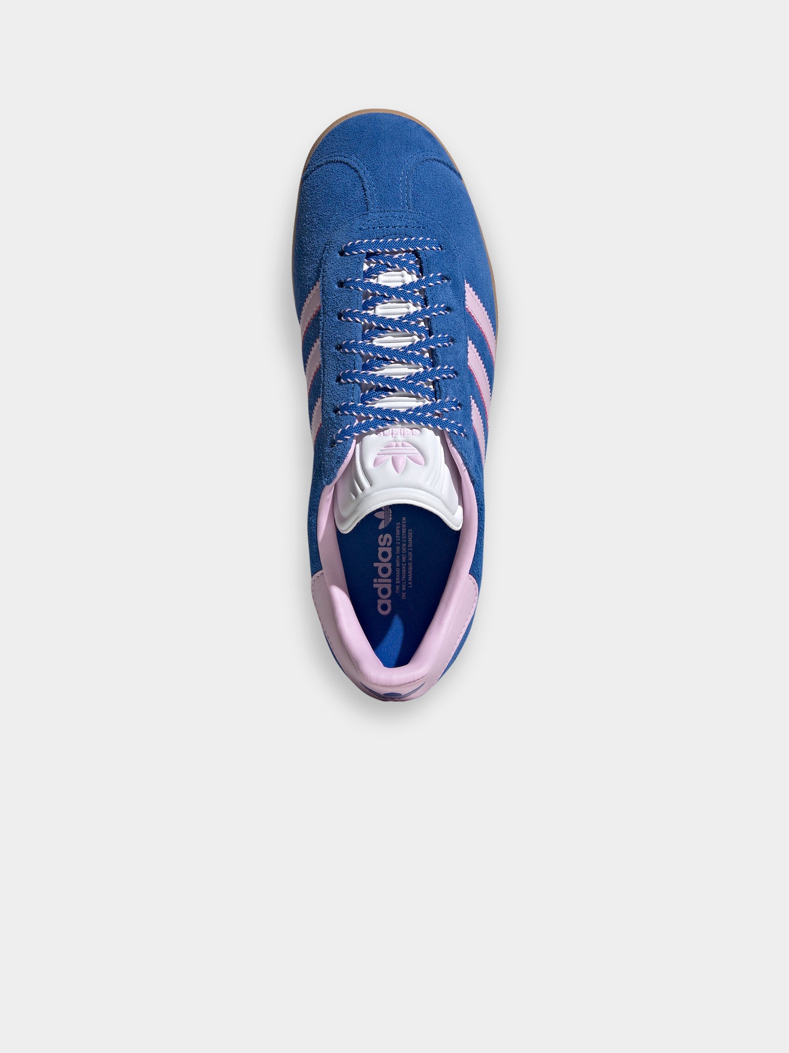 Adidas Women's Gazelle Blue/Orchid Fusion/Gum3 | Glue Store