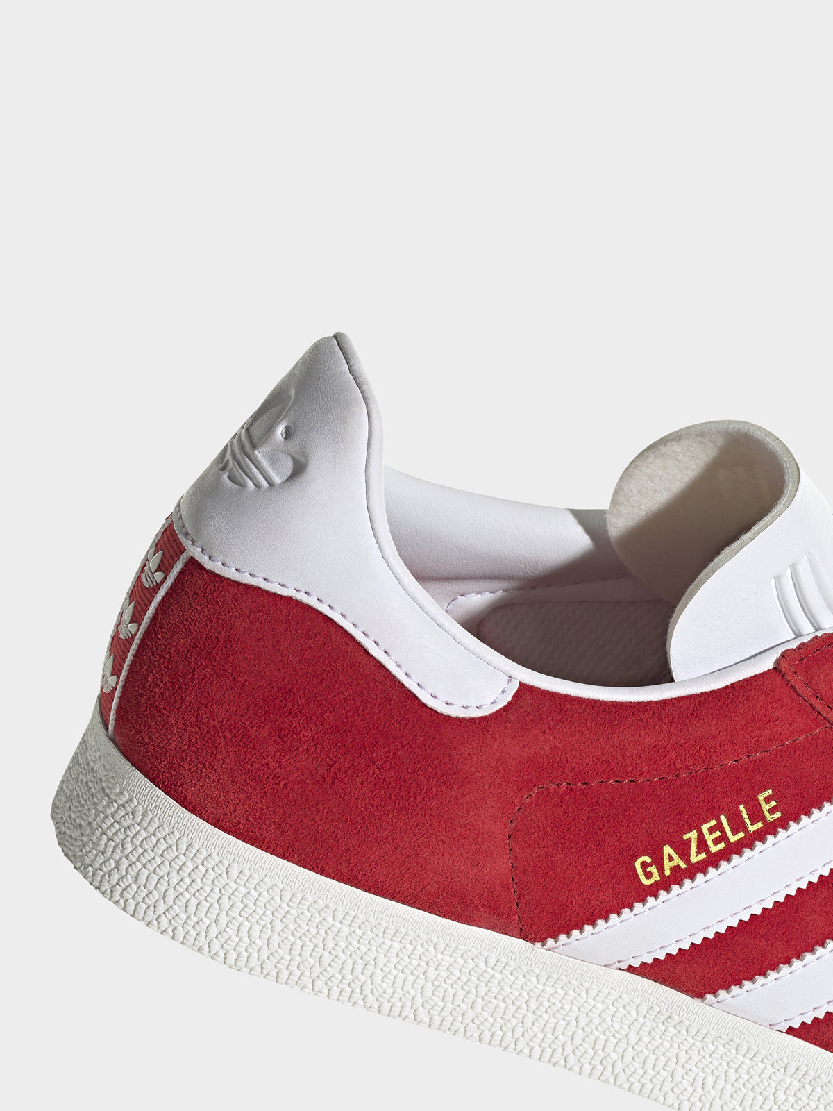 Adidas Unisex Gazelle Scarlet/Cloud White/Core White Adidas Unisex Gazelle Scarlet/Cloud White/Core White