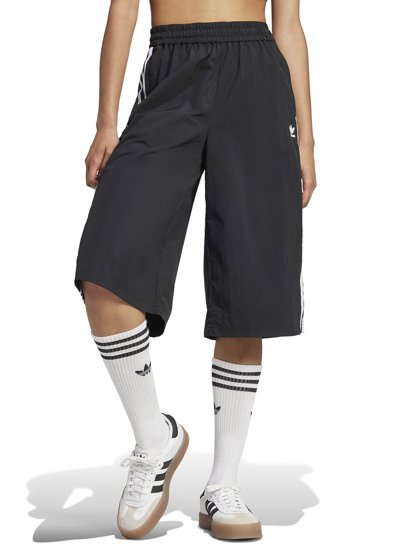 Adidas Woven Capri Shorts Black | Glue Store