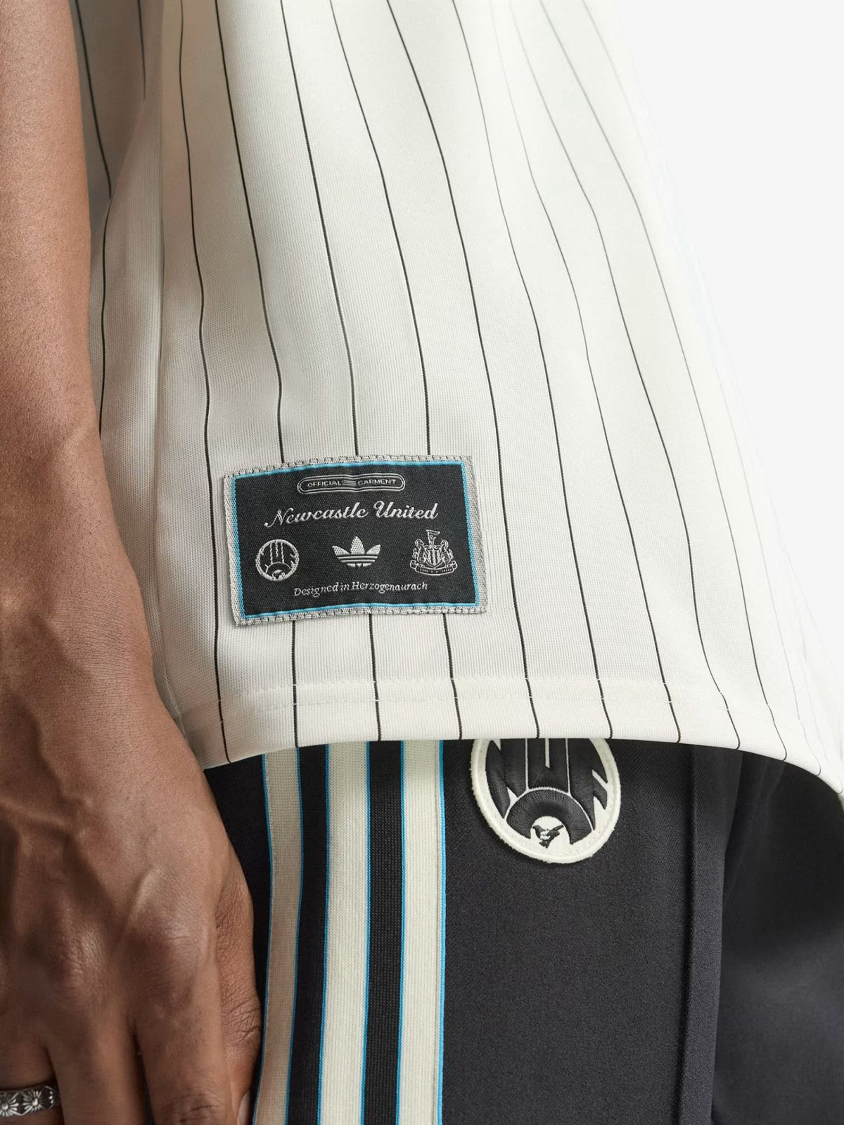 Adidas Newcastle United FC Icon Jersey | Off White