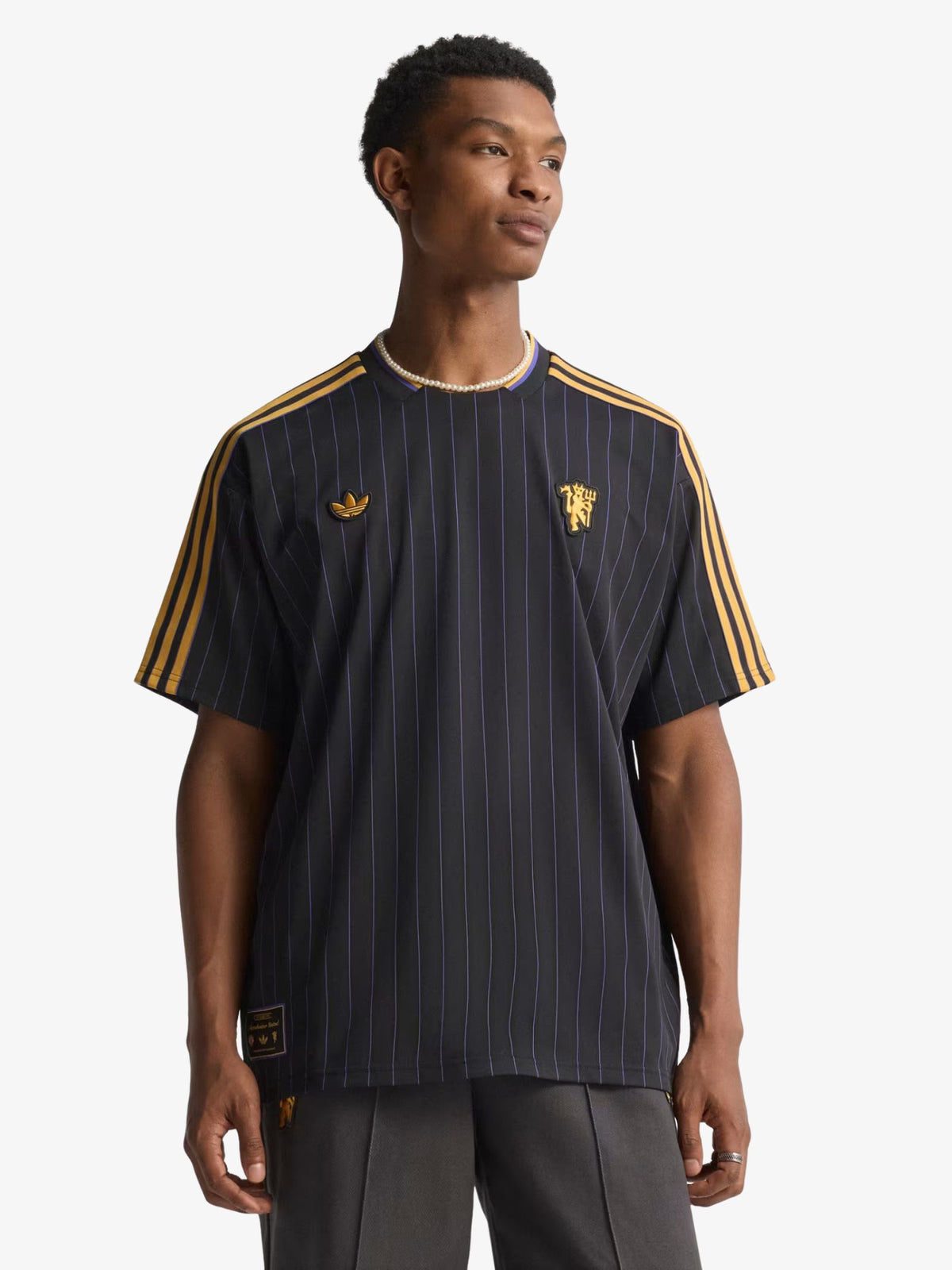 Adidas Manchester United Terrace Icons Jersey | Black