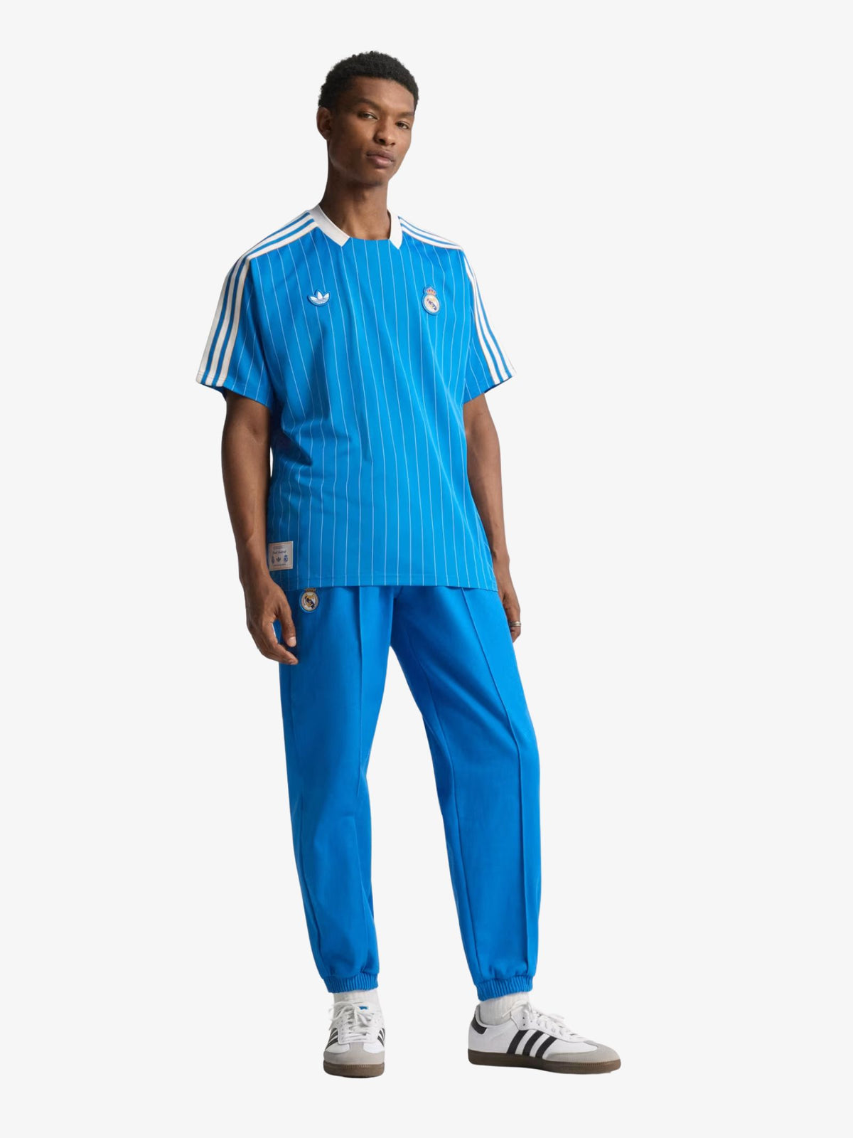 Adidas Real Madrid Icon Jersey | Blue Bird / White