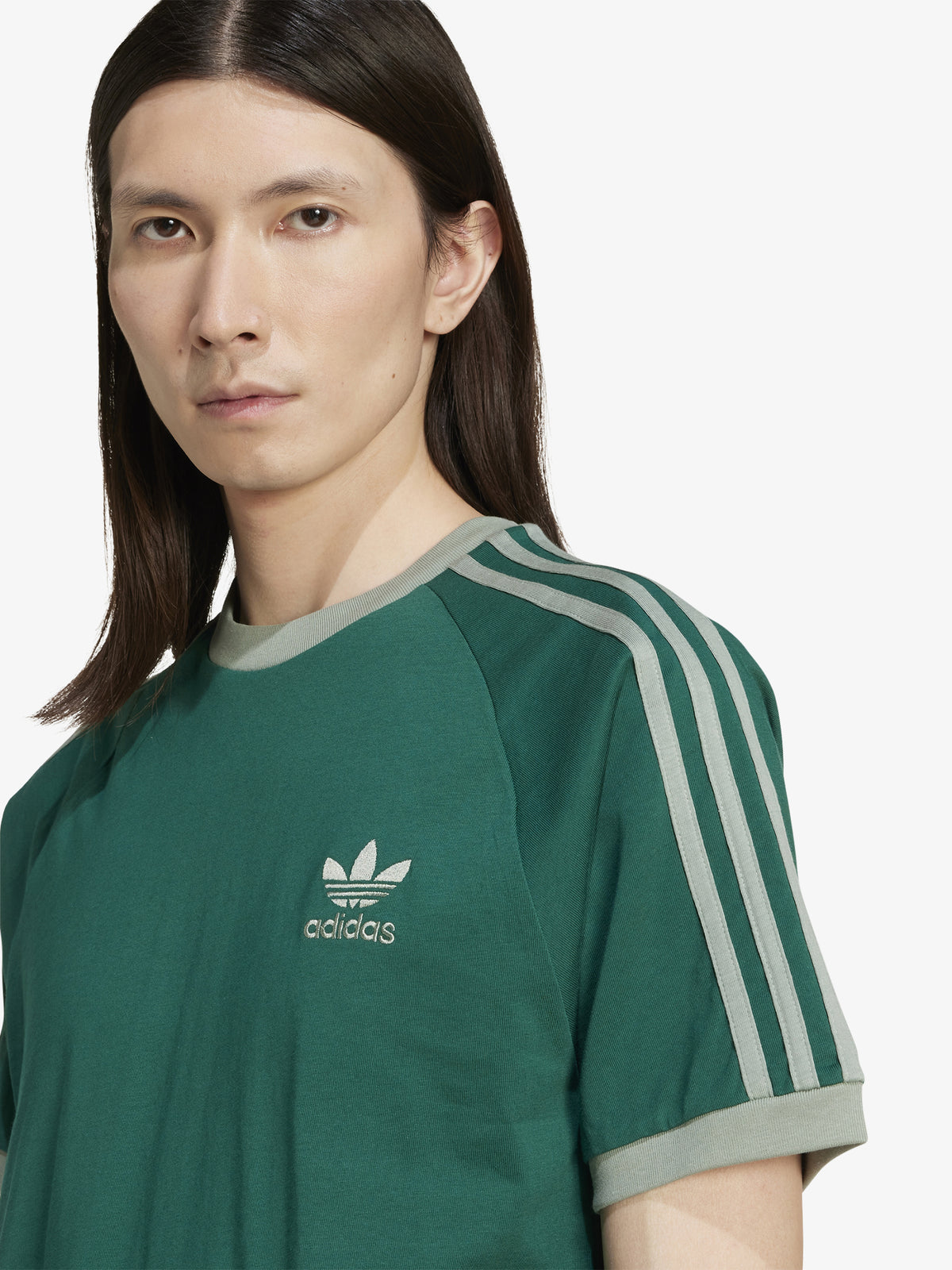 Adidas Adicolor Poly Tee | COLLEGIATE GREEN