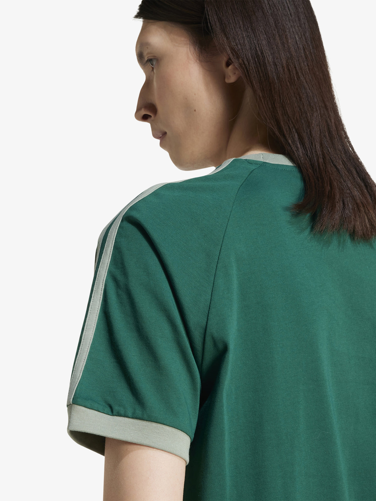 Adidas Adicolor Poly Tee | COLLEGIATE GREEN