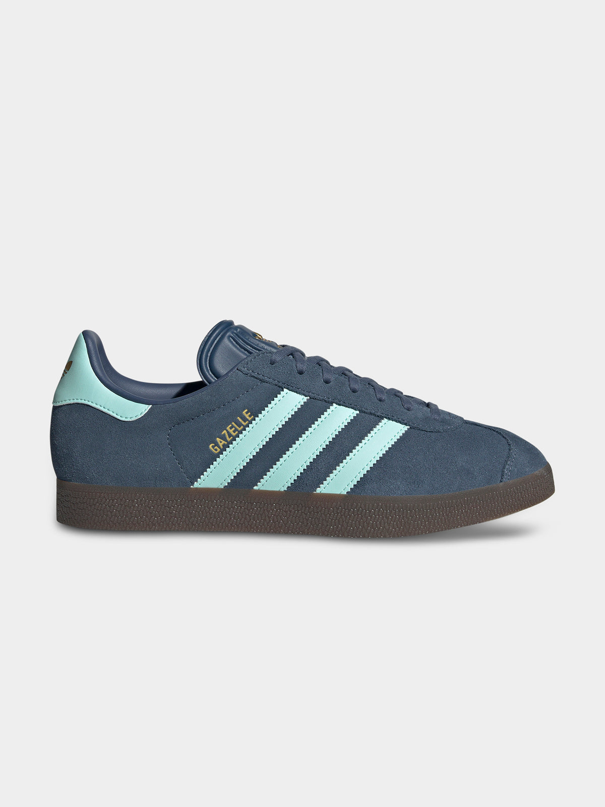 Adidas Men's Gazelle Preloved Ink/Court Green/Gum5 Adidas Men's Gazelle Preloved Ink/Court Green/Gum5