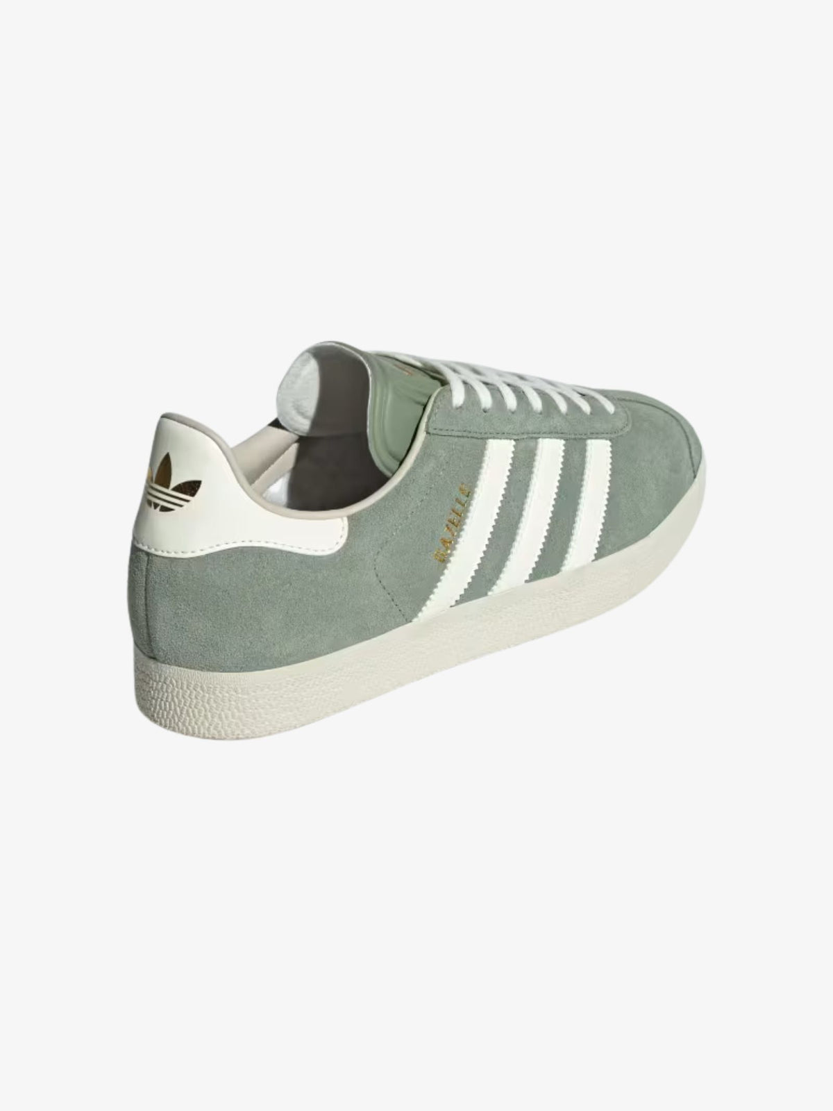 Adidas Unisex Gazelle Sneakers Silver Green/Off White/Wonder Adidas Unisex Gazelle Sneakers Silver Green/Off White/Wonder