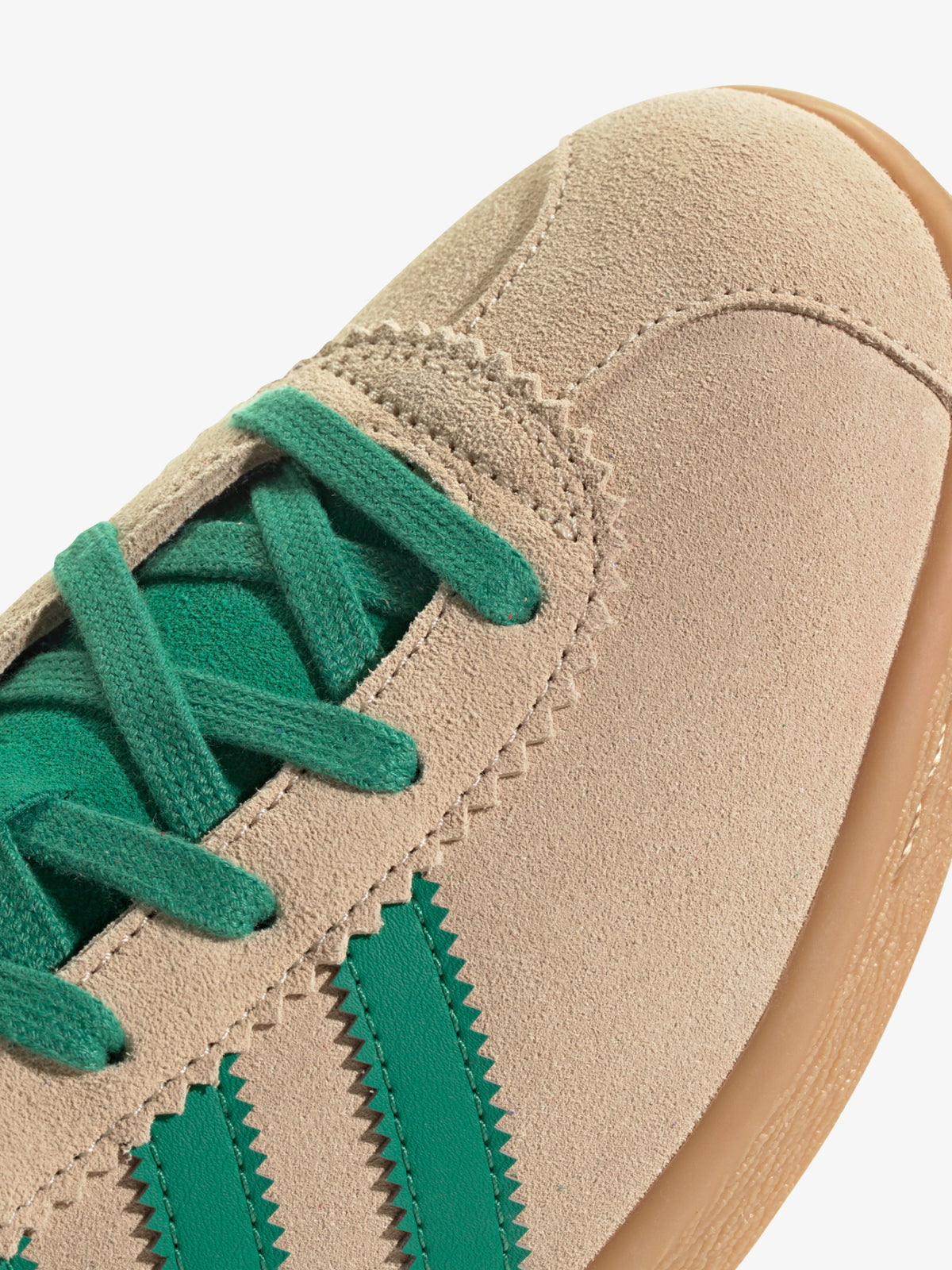 Adidas Unisex Stadt | Magic Beige/Bold Green/Gum 3