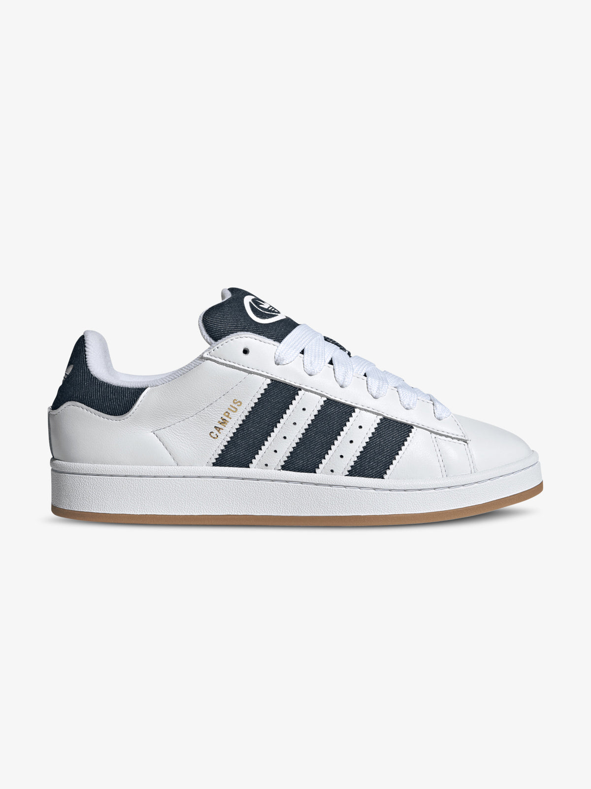 Adidas Men Campus 00S | Cloud White/Night Indigo/Gold