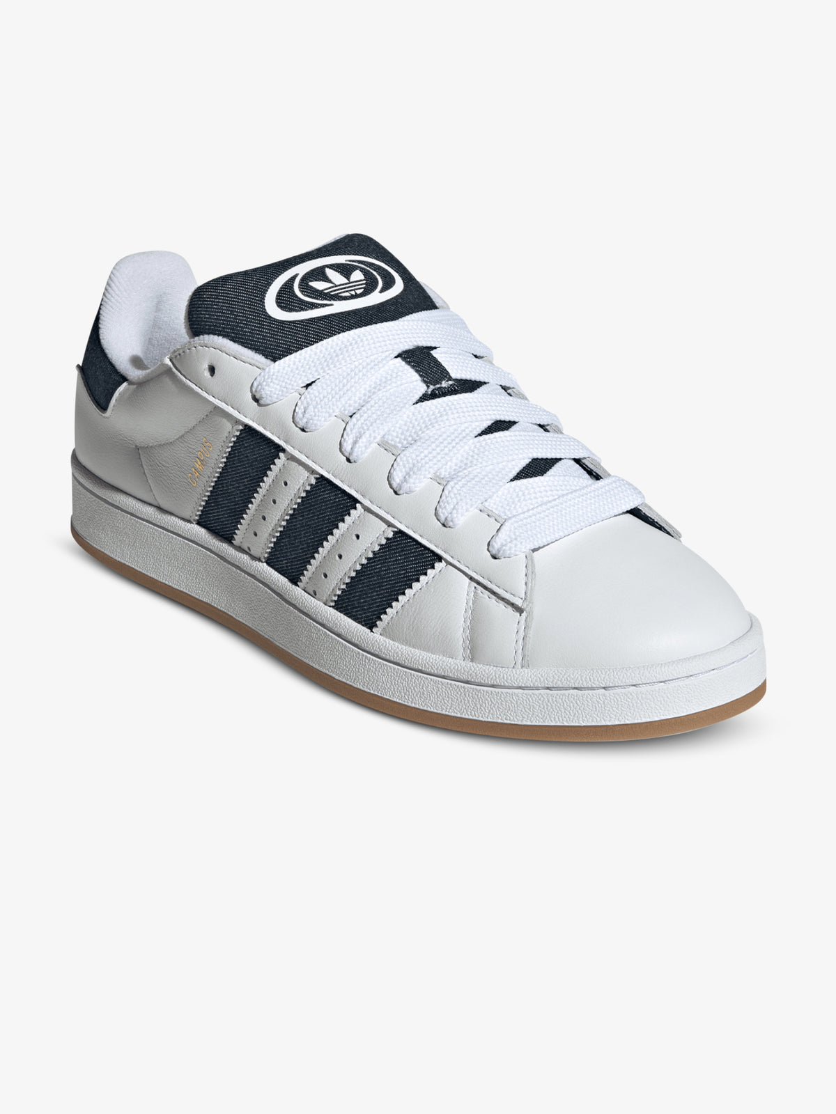 Adidas Men Campus 00S | Cloud White/Night Indigo/Gold
