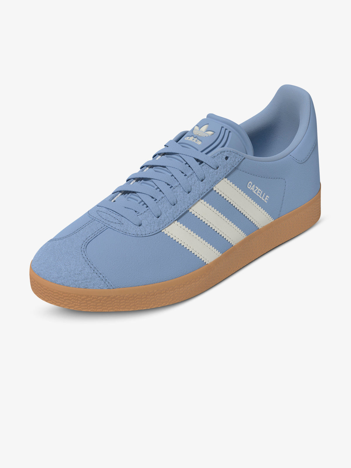 Adidas Women's Gazelle Sneakers | Clear Sky/Cream White/Gum 3
