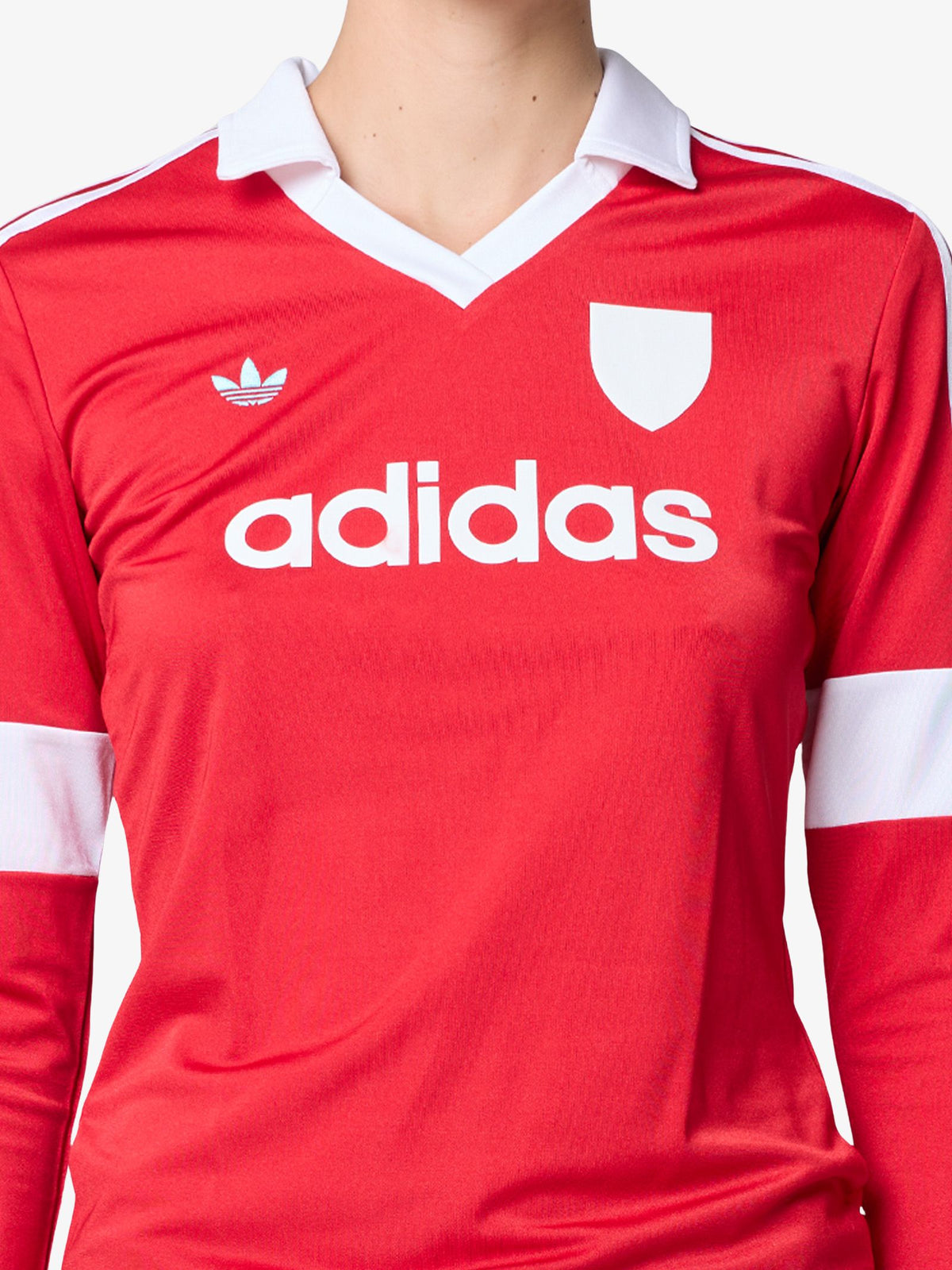 Adidas Graphic Football Long Sleeve Jersey | better scarlet
