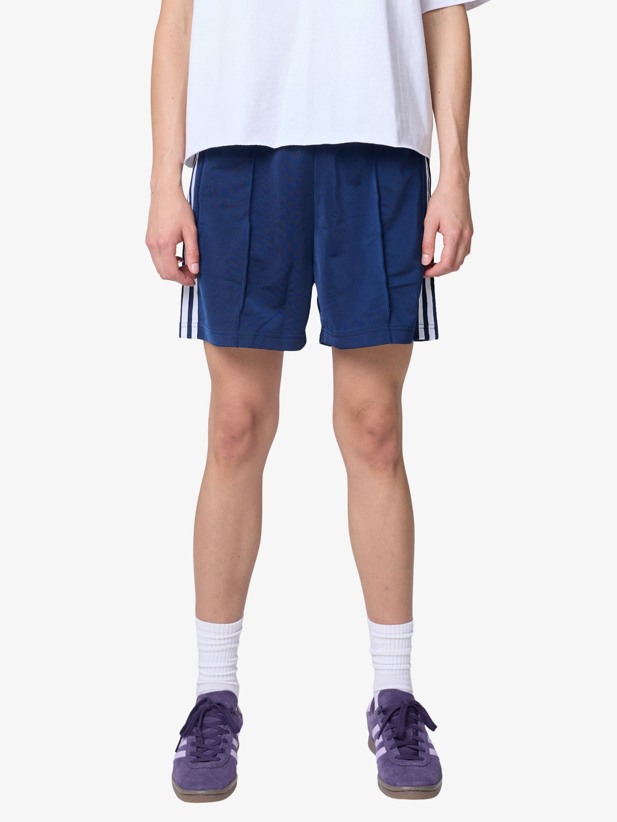 Adidas Firebird Shorts | night indigo/white