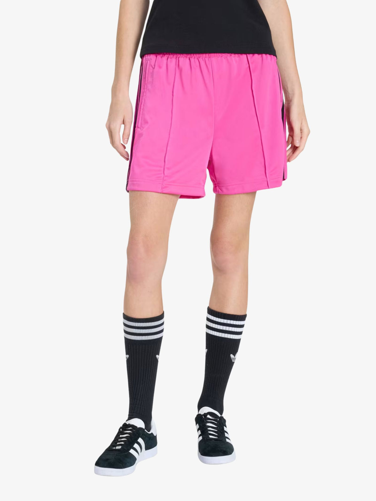 Adidas Firebird Shorts | semi lucid fuchsia/black