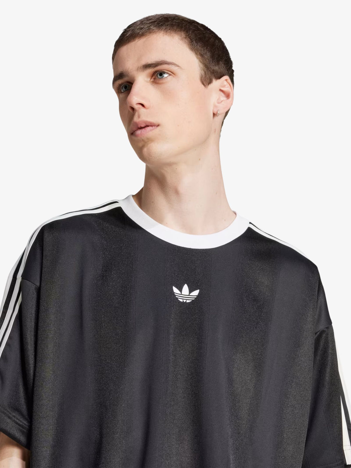 Adidas Jacquard Jersey | Blackwhite