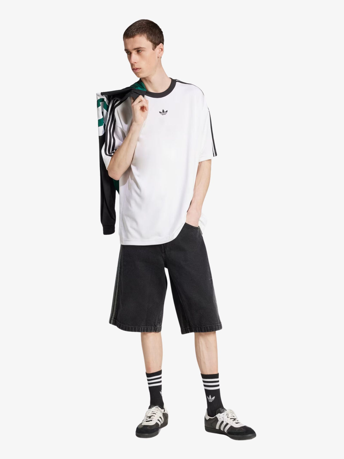 Adidas Jacquard Jersey | Whiteblack