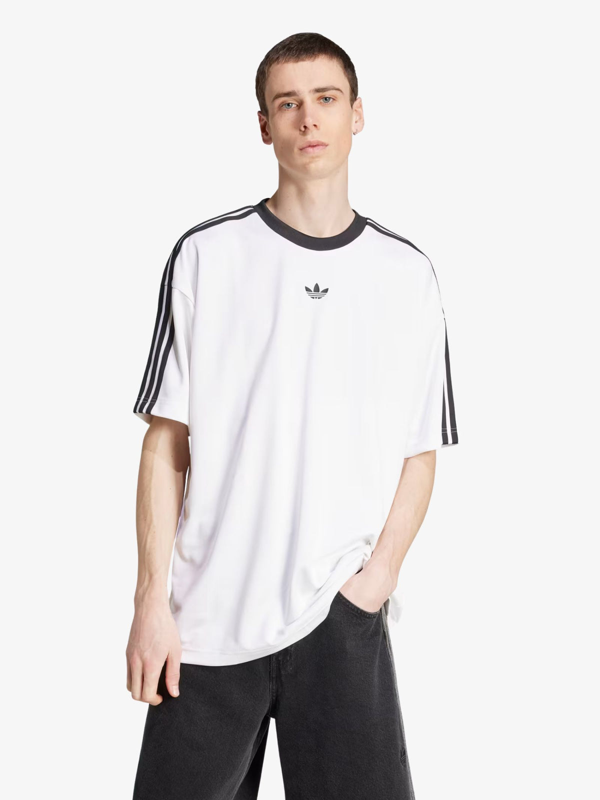 Adidas Jacquard Jersey | Whiteblack