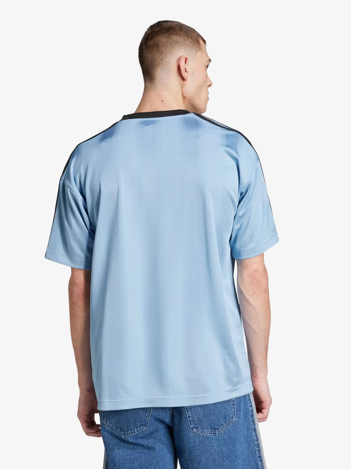 Adidas Jacquard Jersey | Ash Blue/Black