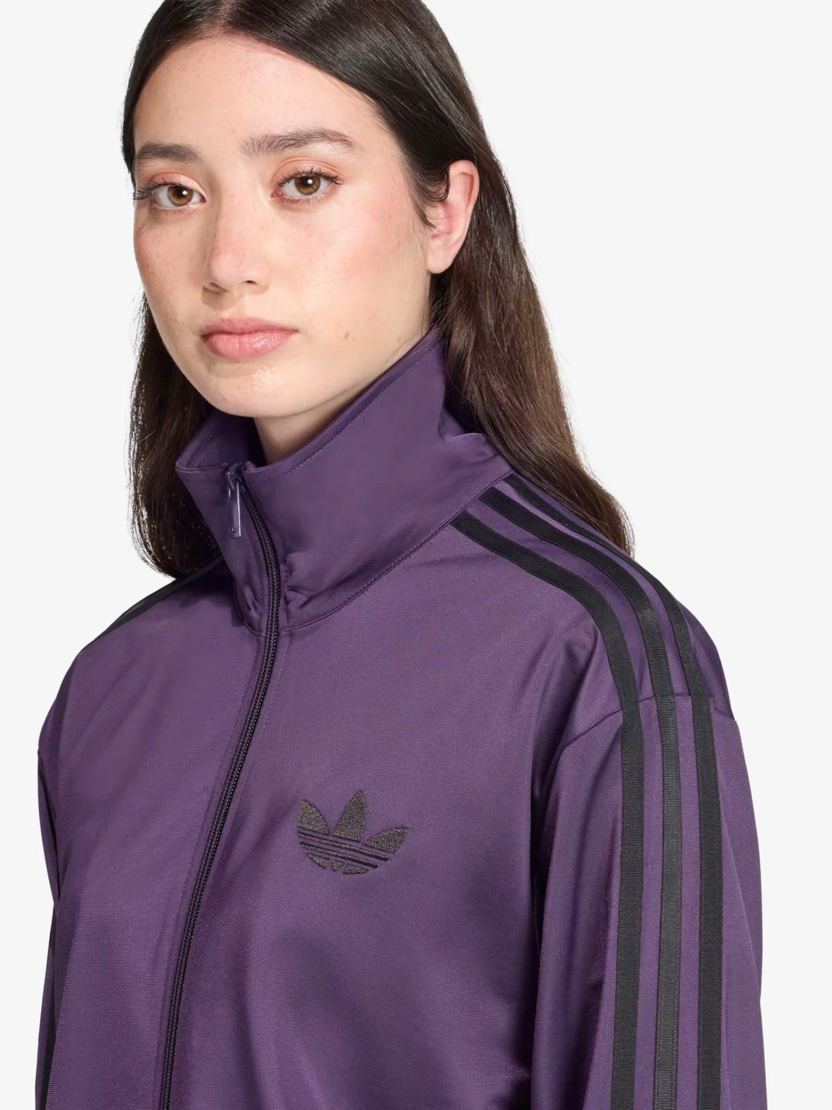 Adidas Firebird Track Top | aurora plum/black