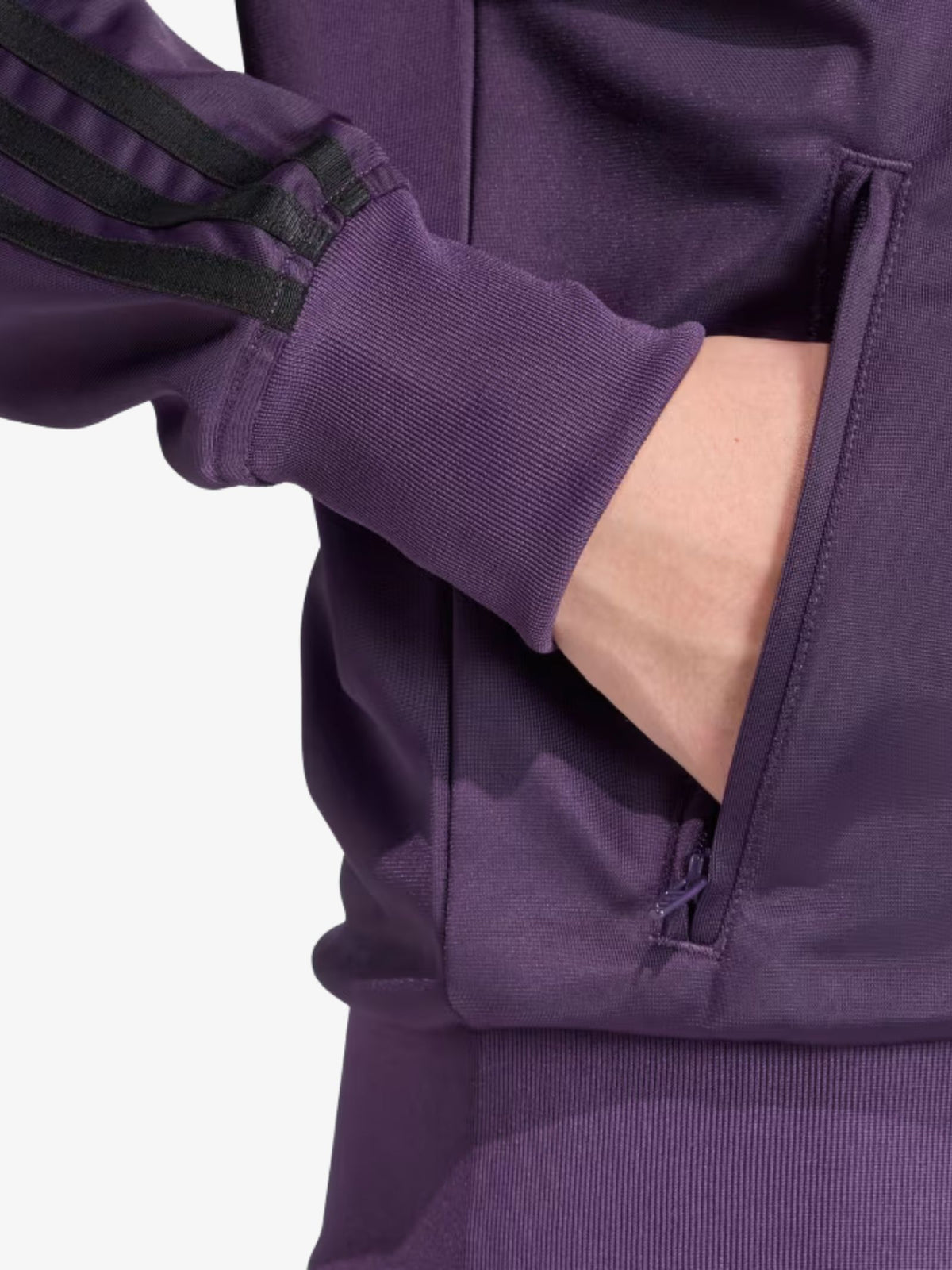 Adidas Firebird Track Top | aurora plum/black