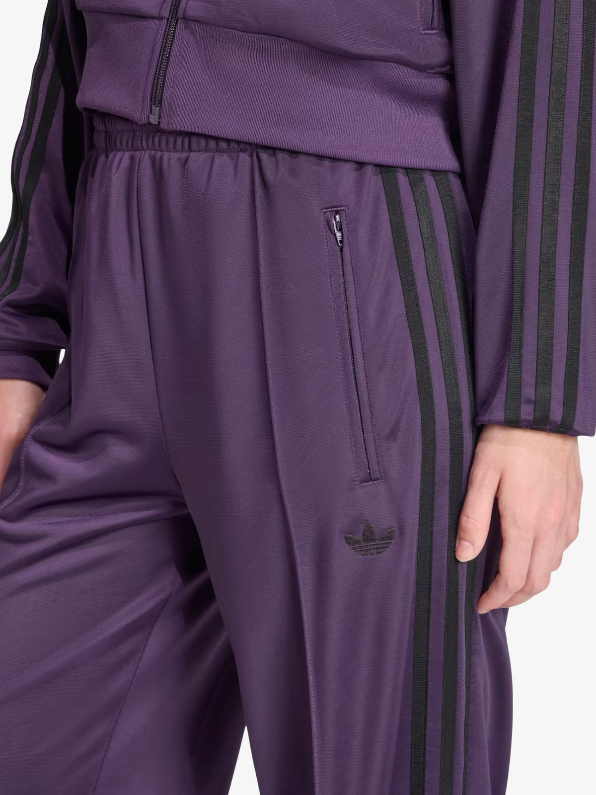 Adidas Women's Firebird Track Pants | aurora plum/black