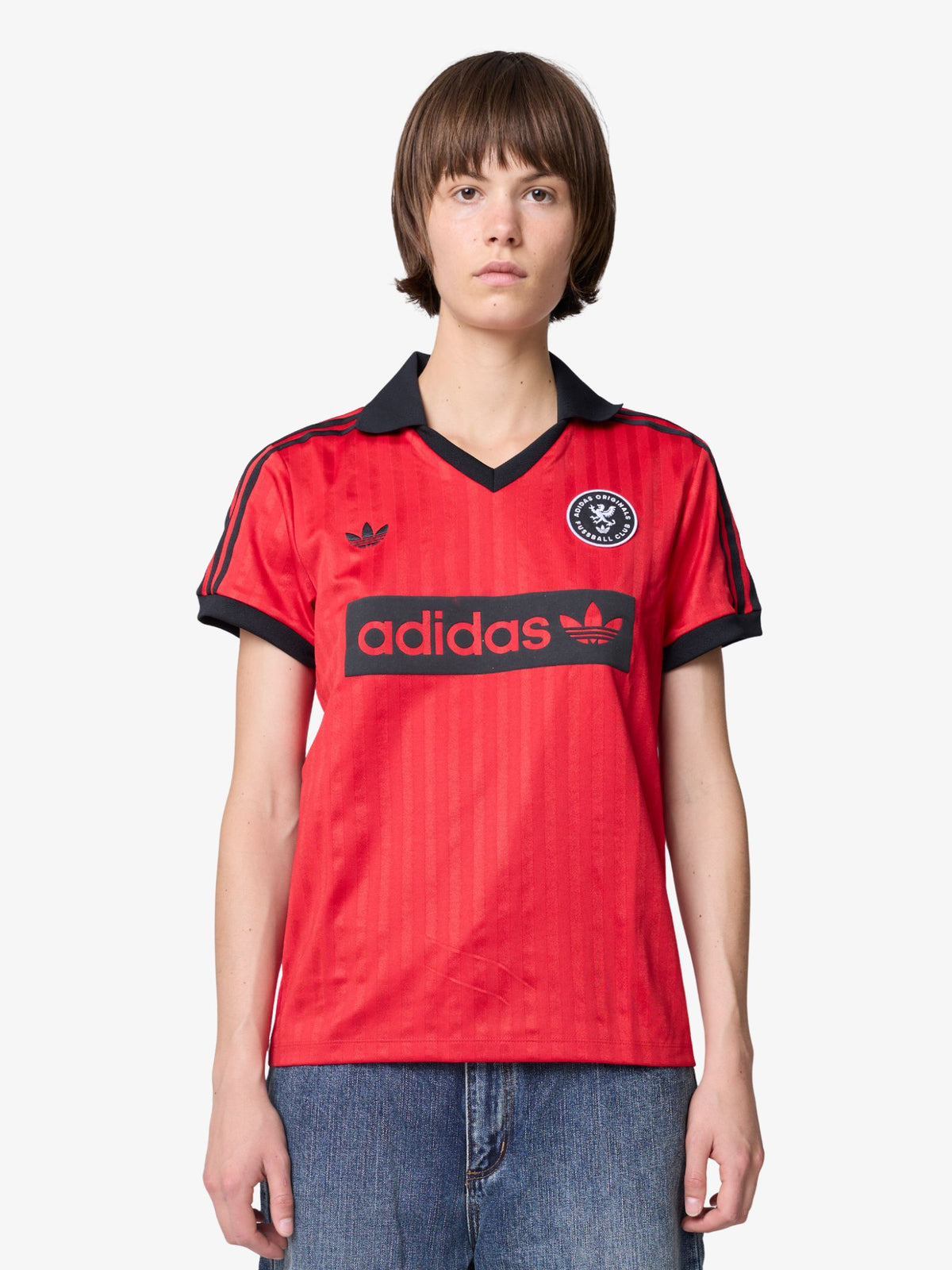 Adidas Football Tee | better scarlet