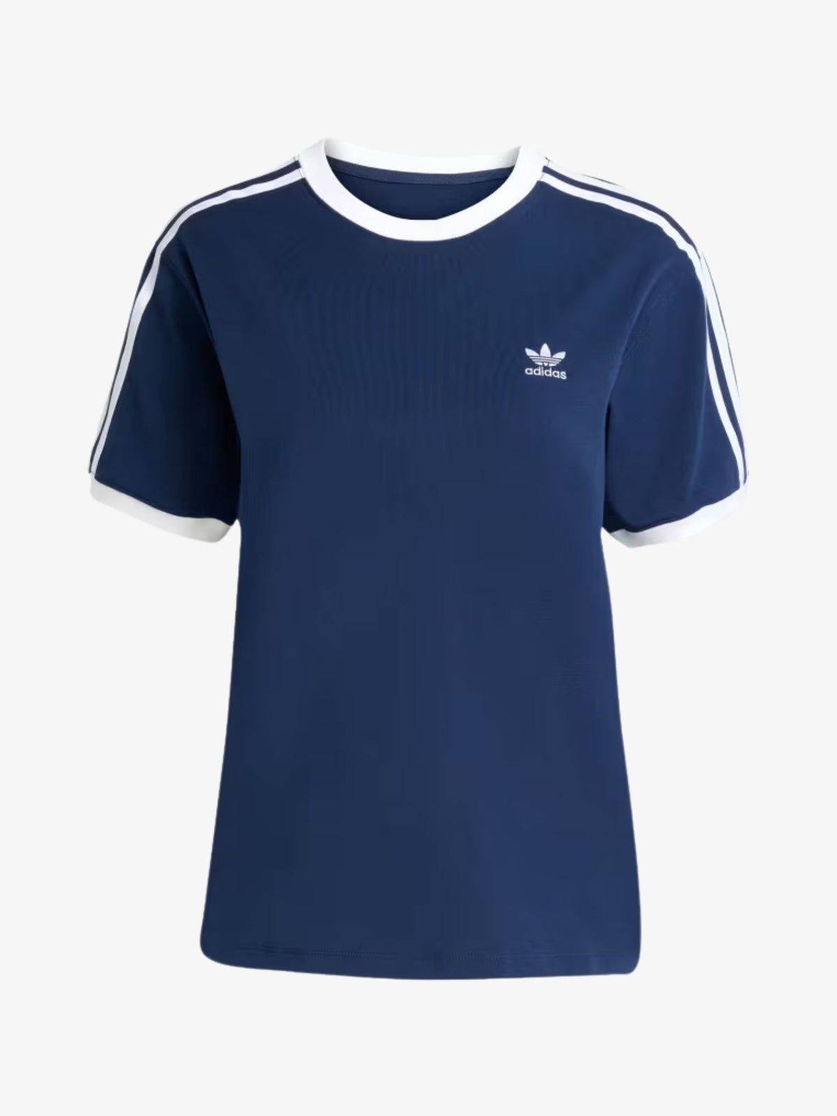 Adidas 3 Stripes Tee | Night Indigo/White