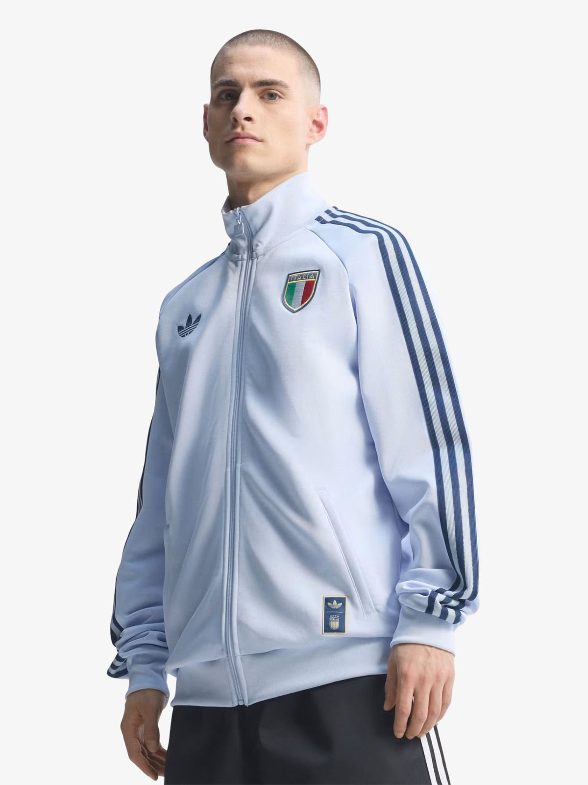 Adidas Italy Originals Track Top | Aero Blue
