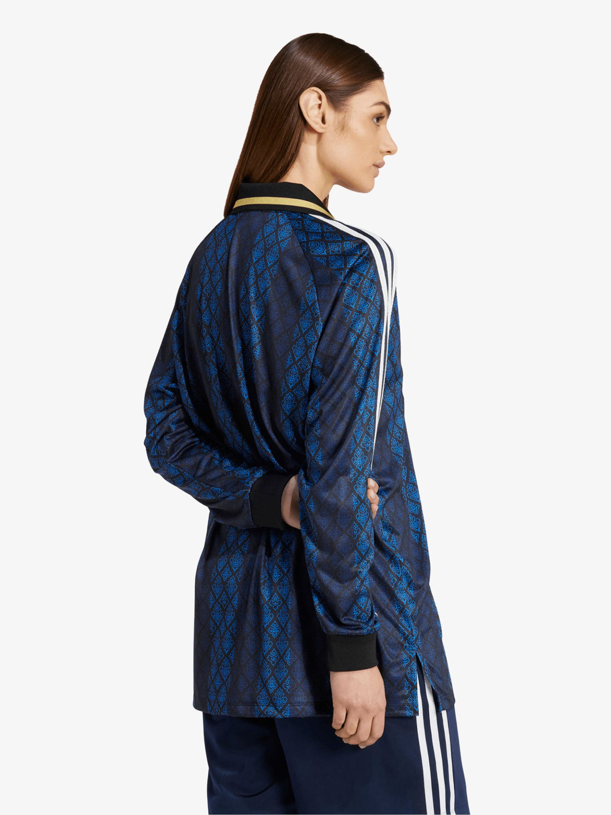 Adidas Long Sleeve Jersey | black/night indigo
