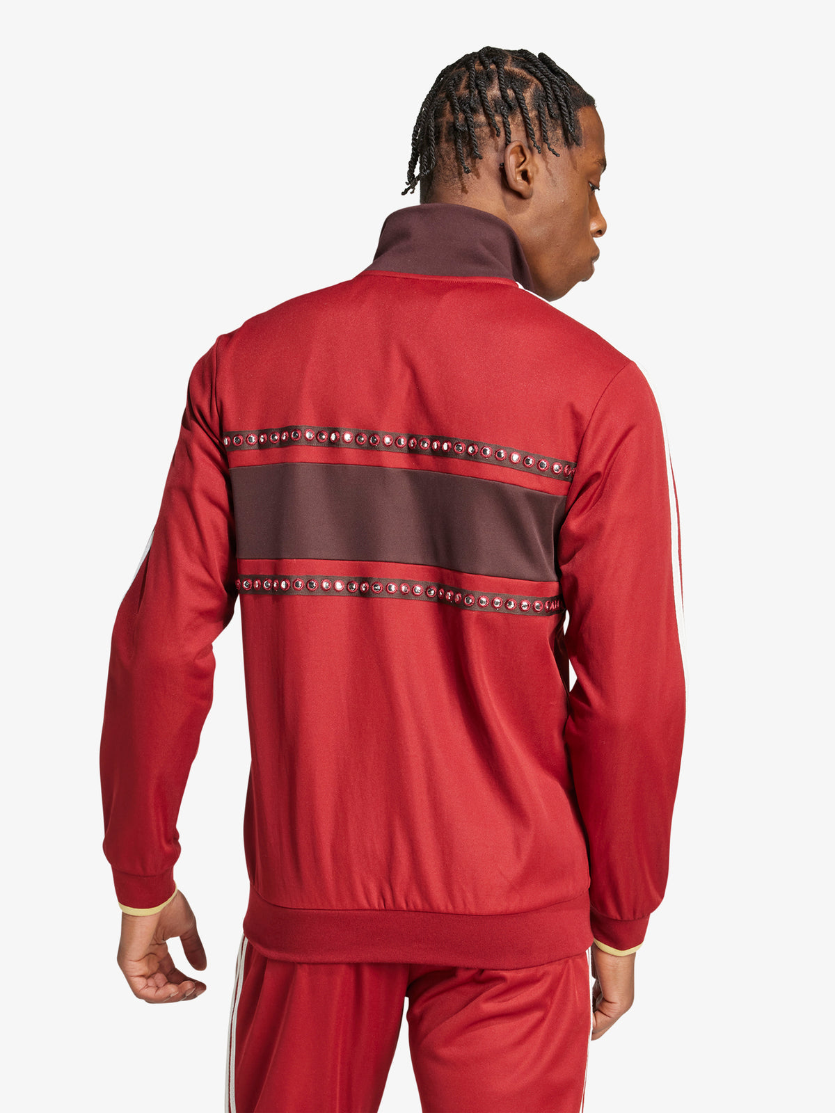 Adidas Track Top | rust red